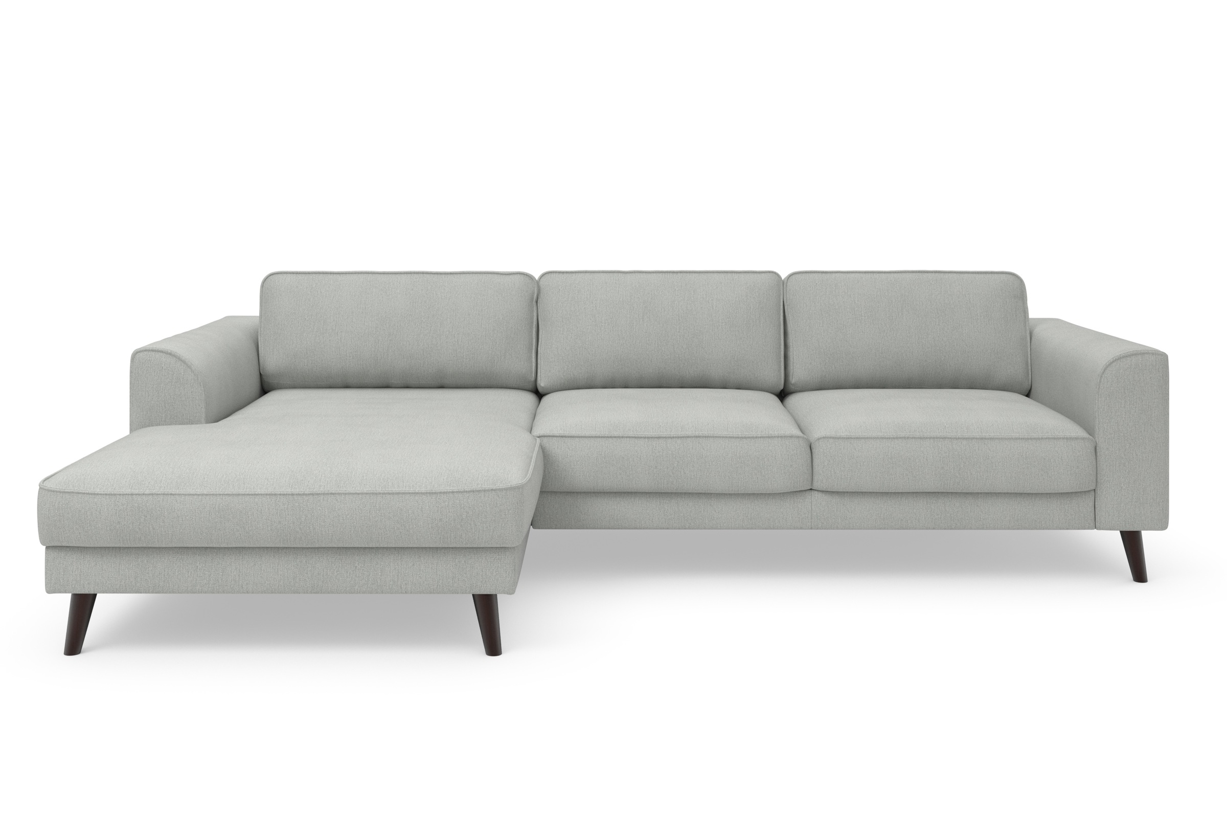 TRENDMANUFAKTUR Ecksofa »Lumber Jack, elegantes Designsofa, zeitlos modern, hoher Sitzkomfort«, wahlweise mit Bettfunktion u. Bettkasten, L-Form