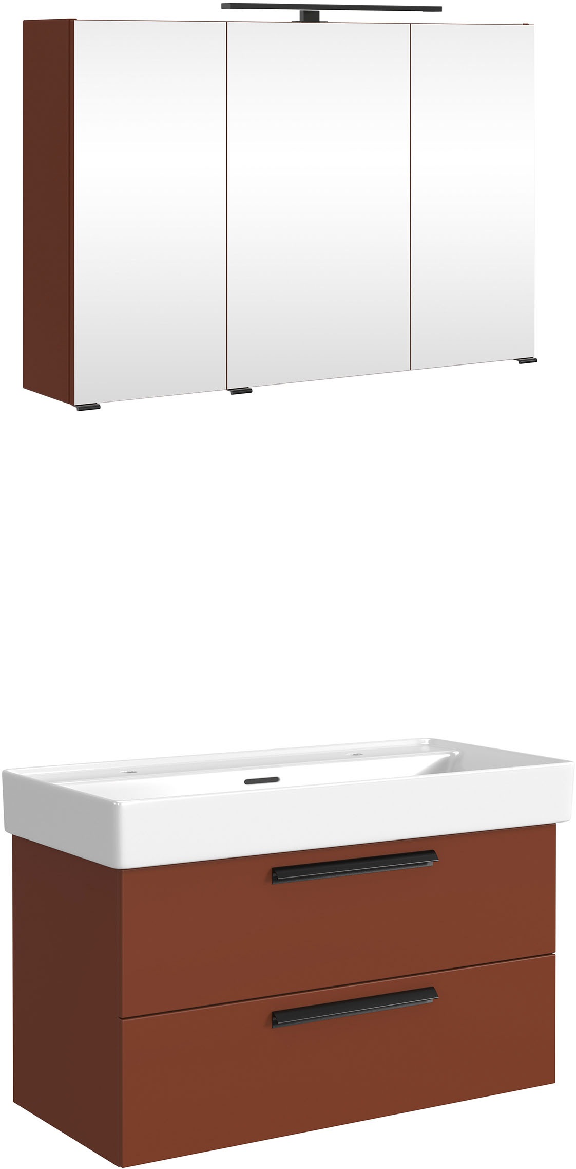 welltime Badmöbel-Set "SALVADA, 2tlg-Set, gedämpfte Scharniere, Softclose, günstig online kaufen