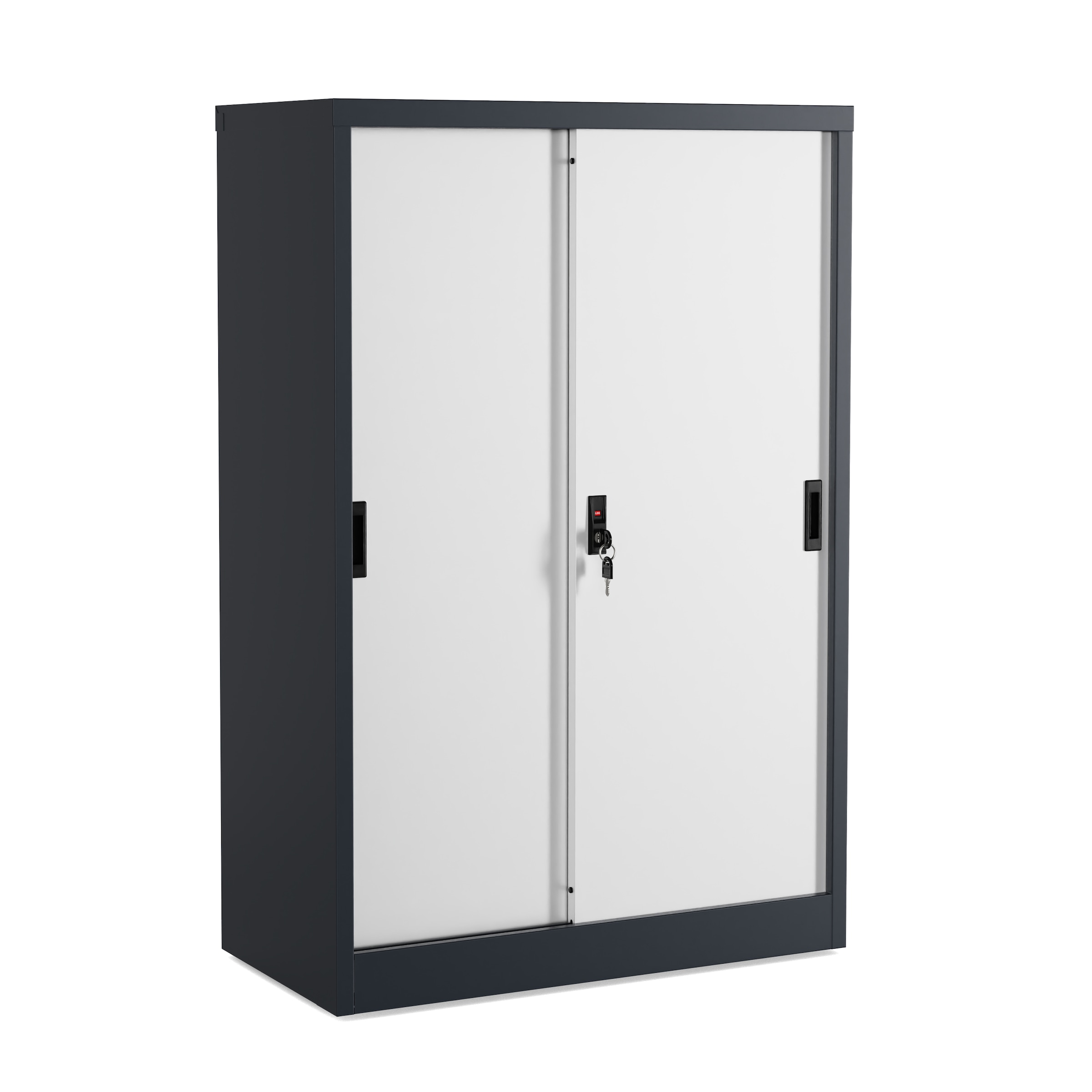 VCM Aktenschrank »Büroschrank Stahlschrank abschließbar Malivo 3fach« 1 Stk. tlg.