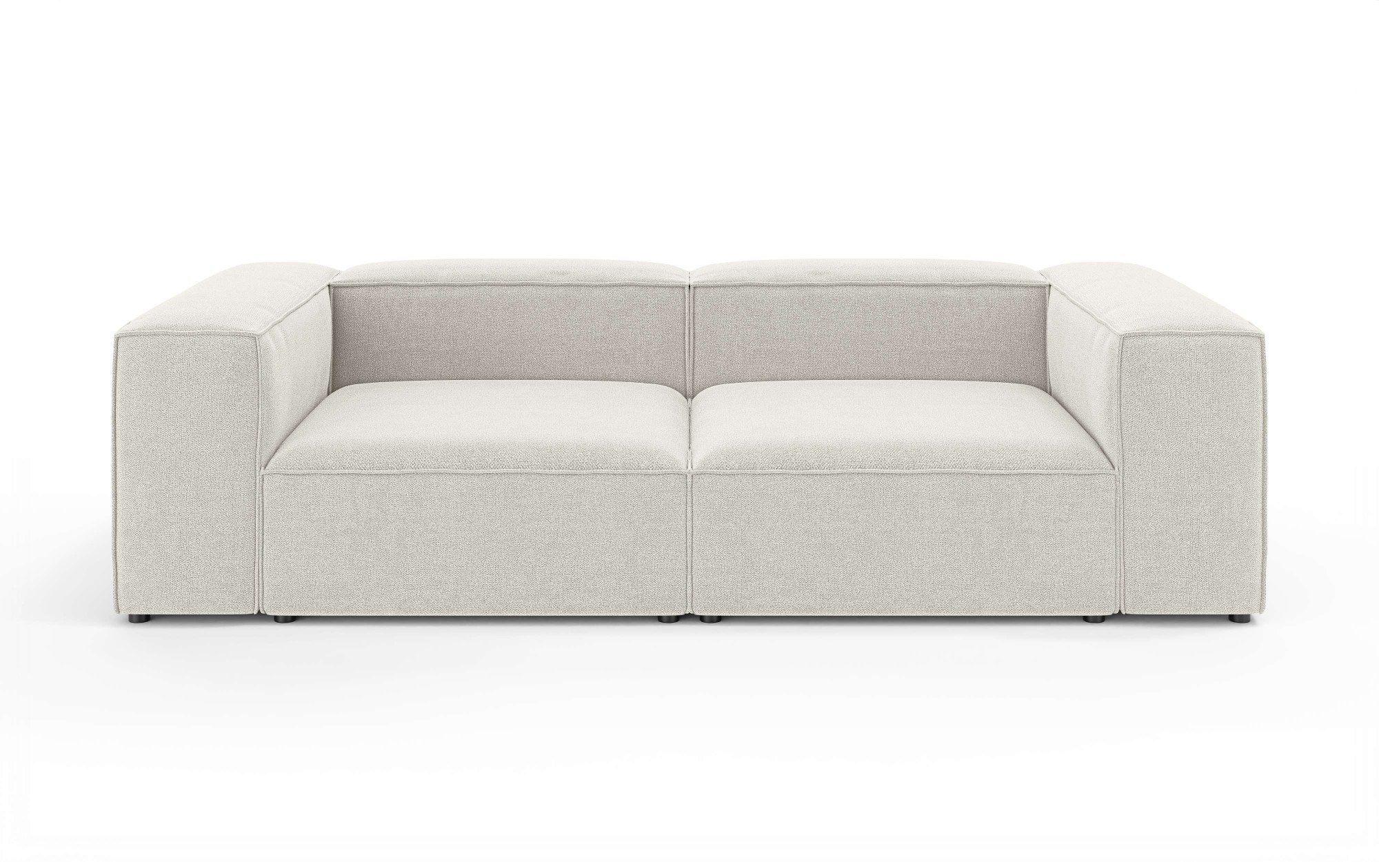 INOSIGN Big-Sofa »XL HAILY Modularsofa extra tief, Maße B/T/H: 260/130/72 cm«, als Modul oder separat verwendbar, für individuelle Zusammenstellung