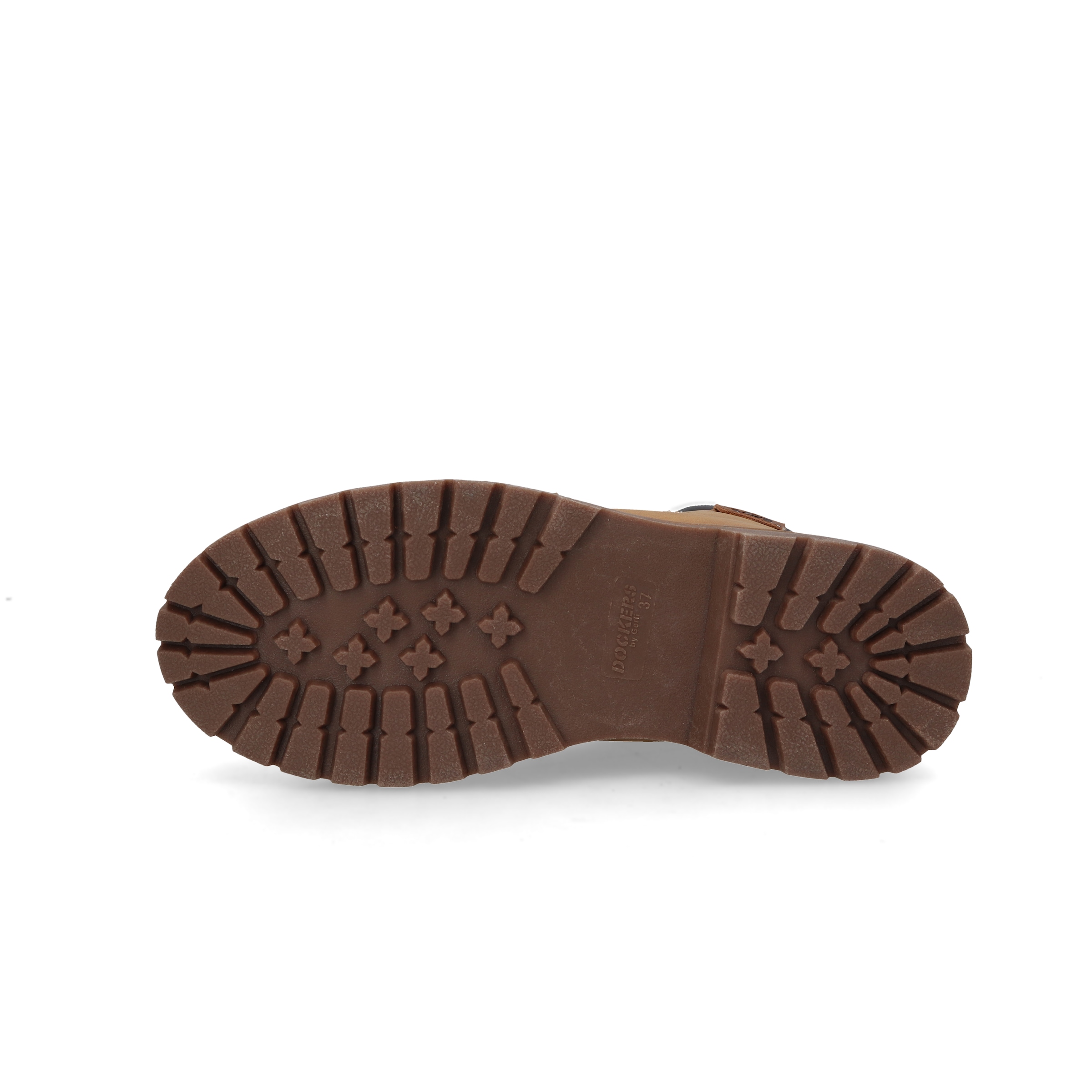 Dockers by Gerli Schnürboots, Workerboots, Schnürstiefel mit Blockabsatz