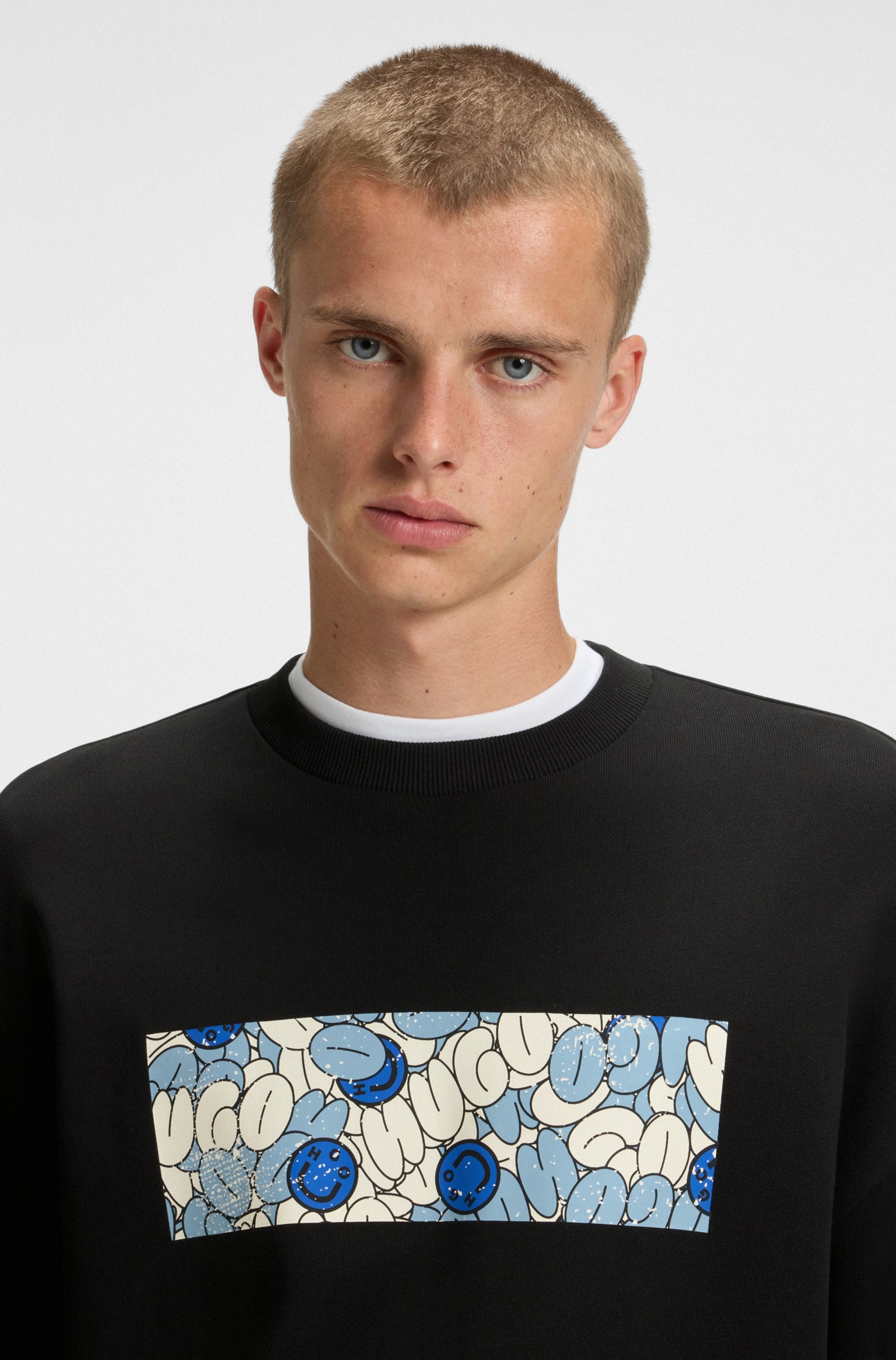 HUGO Blue Sweatshirt »Neprix«