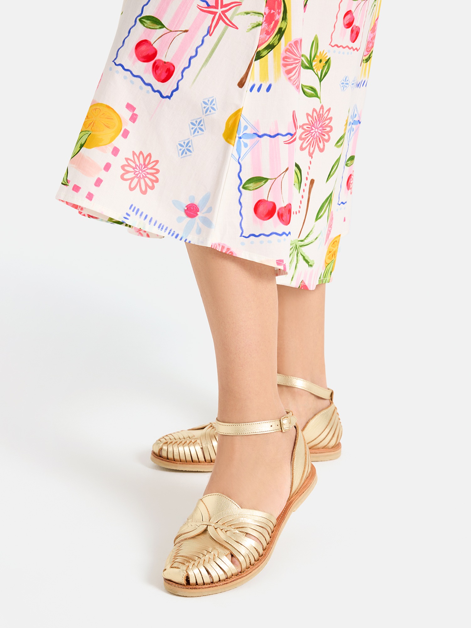 Lieblingsstück Sommerkleid »RosaleaL« Eingrifftaschen in Midi-Länge, Allover-Print