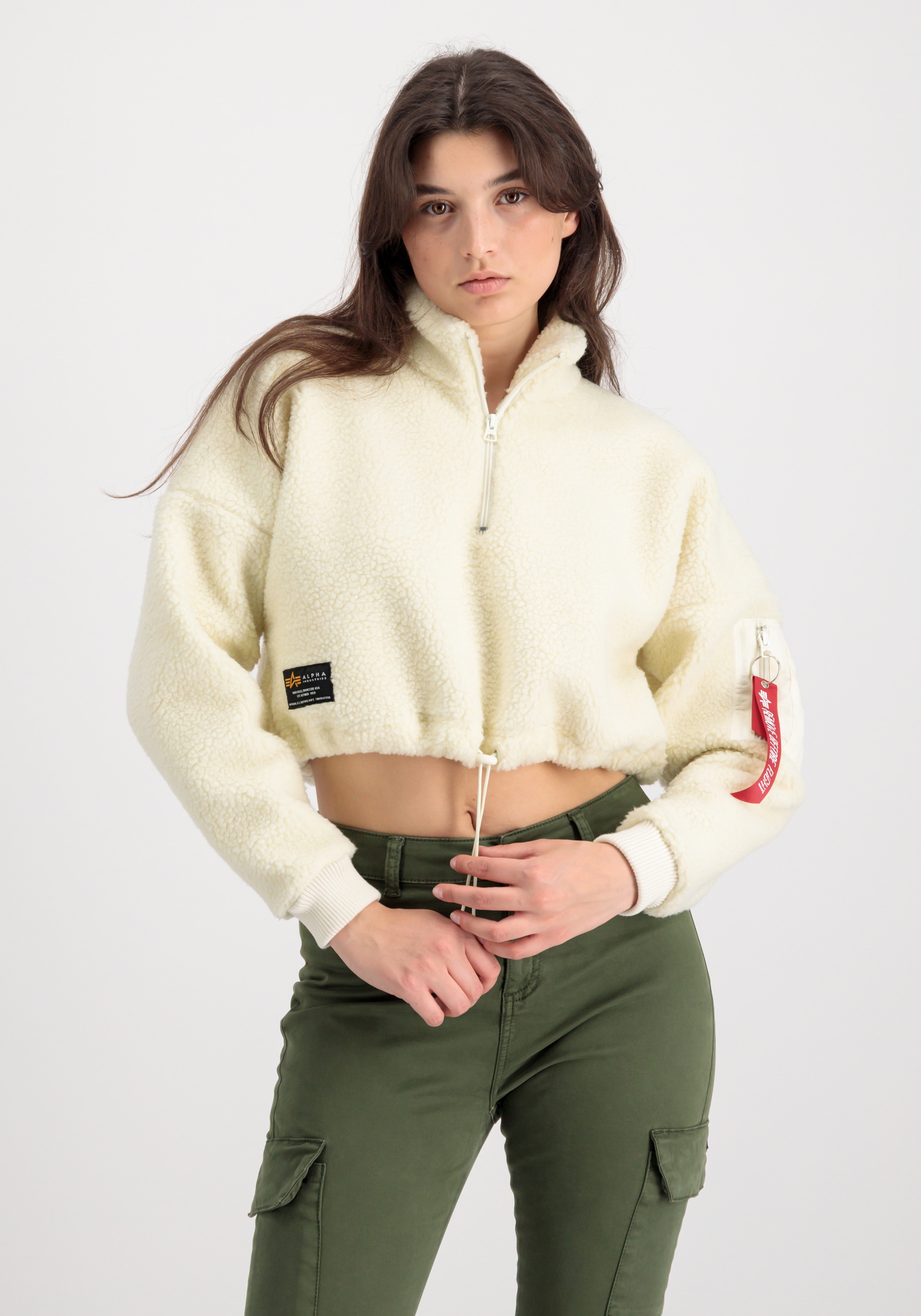 Alpha Industries Sweater "Teddy ZH Sweater COS Women" günstig online kaufen