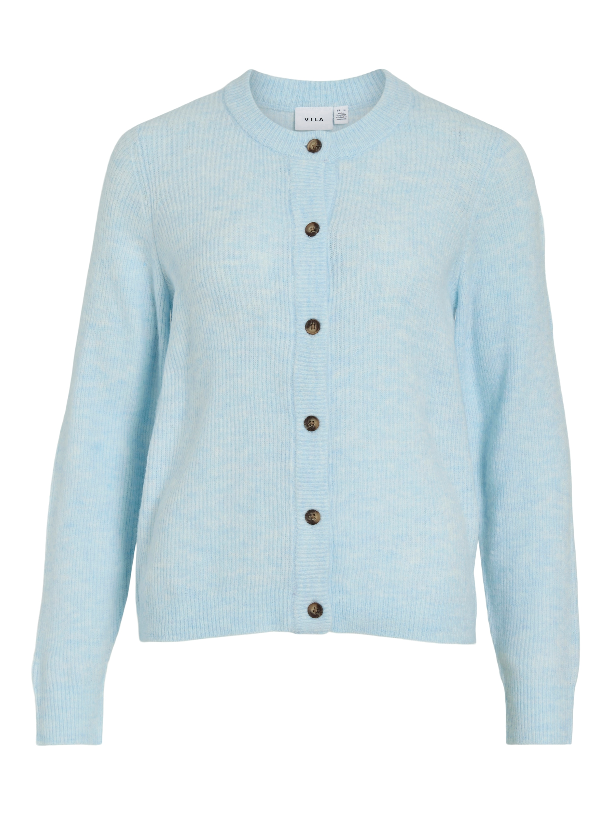 Vila Strickjacke »VIVIOLI O-NECK RIB KNIT CARDIGAN-NOOS«