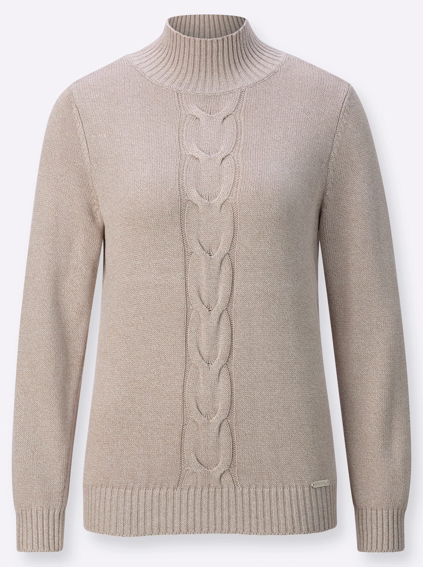 Casual Looks Strickpullover »Stehkragen-Pullover«