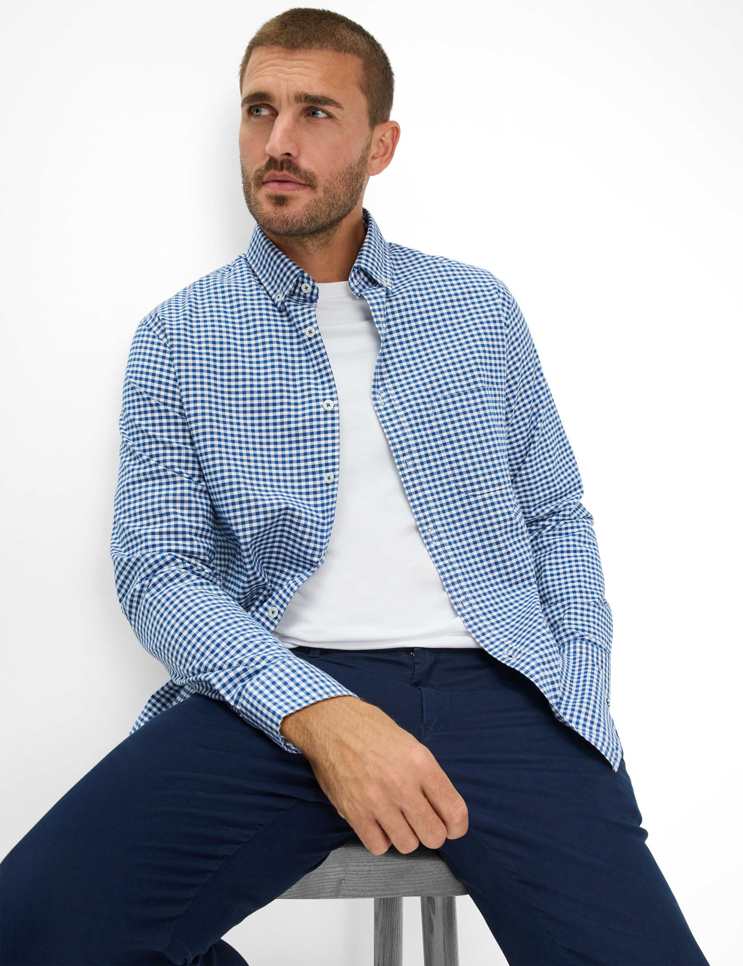 Brax Langarmhemd »Style DANIEL«