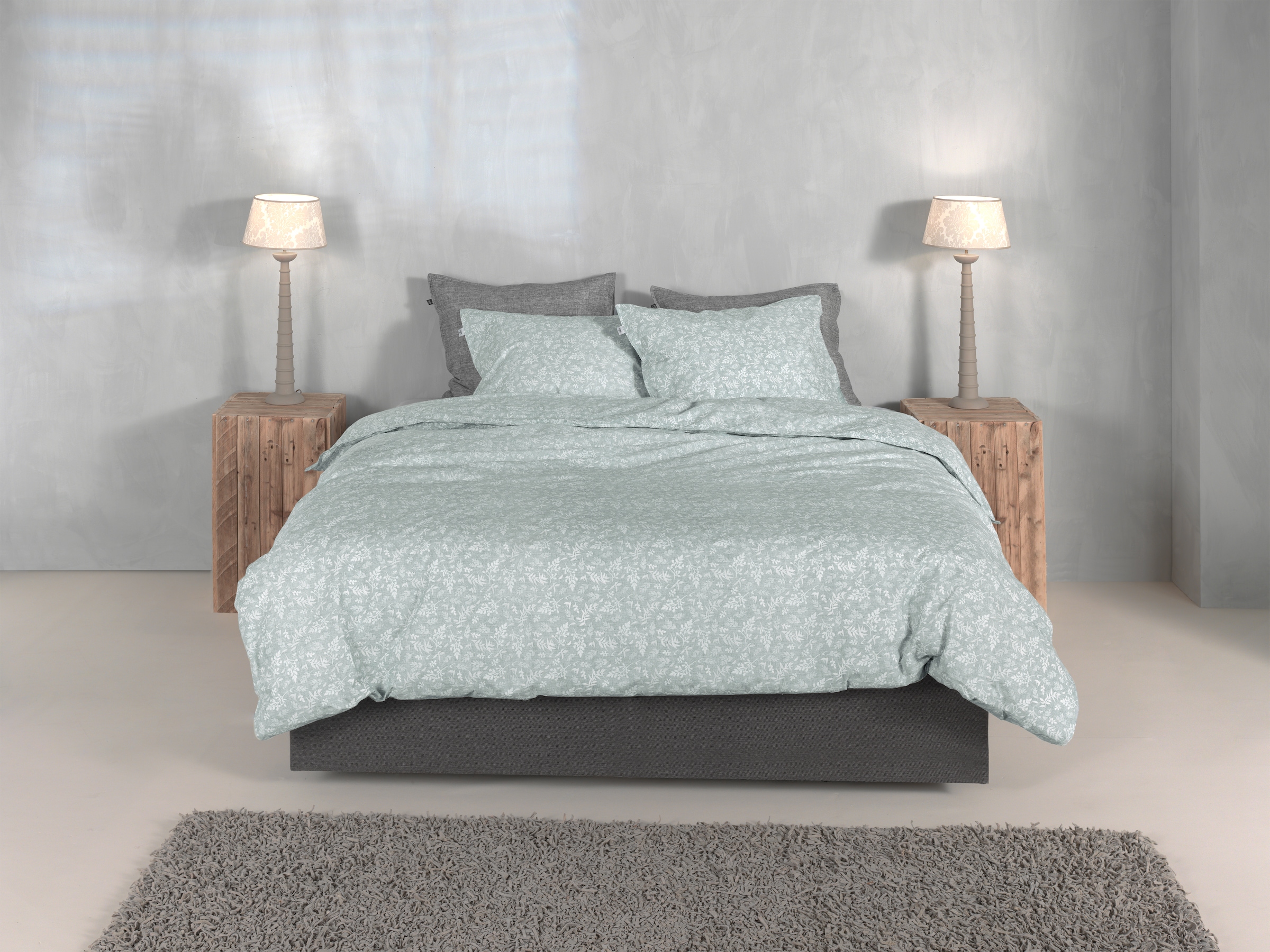 ZO HOME Bettwäsche »Zohome Bettwäsche Baumwolle Petali-di-Lino« 2 Bettwäsche aus 100% Baumwolle, hochwertige Renforcé, ab 135x200 cm.