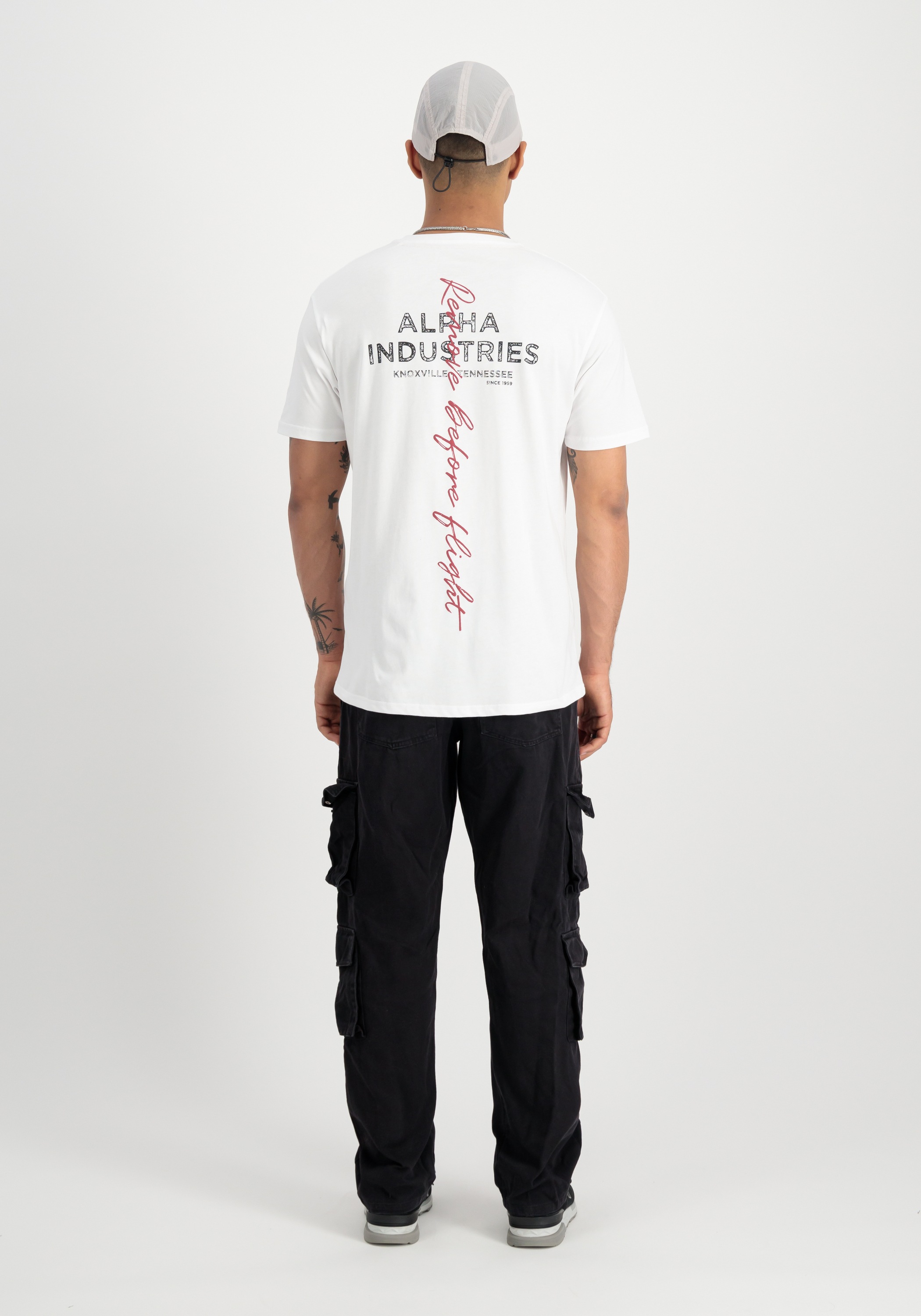 Alpha Industries T-Shirt »Alpha Industries Men - T-Shirts Signature Backprint T-Shirt«