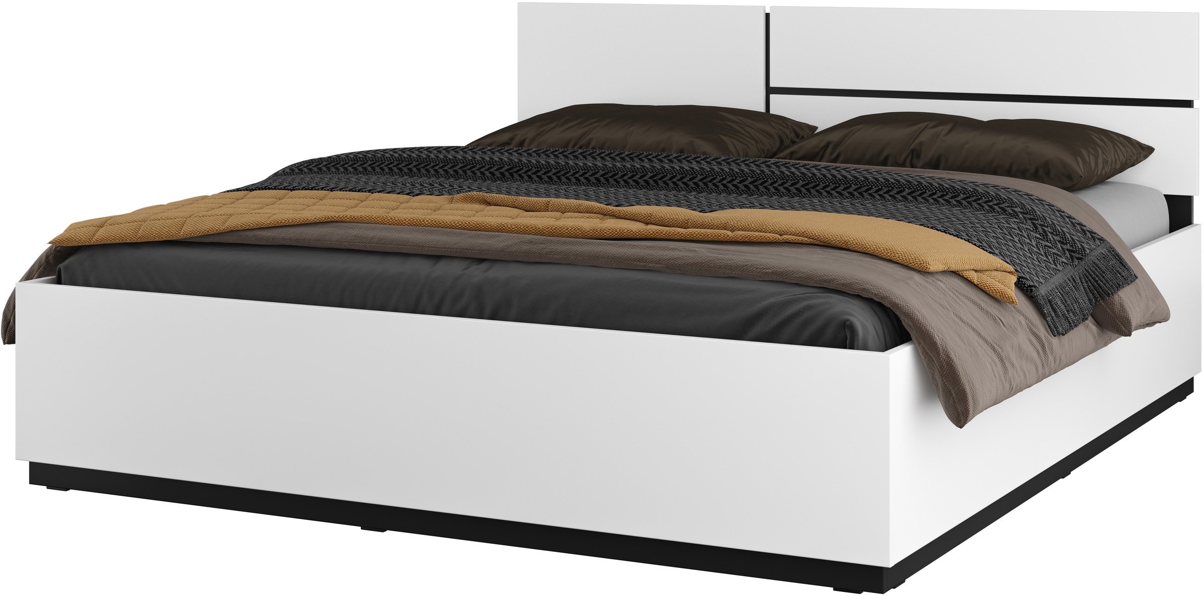 INOSIGN Bettgestell "Cross, moderner Bettrahmen", Doppelbett in zwei Grösse günstig online kaufen