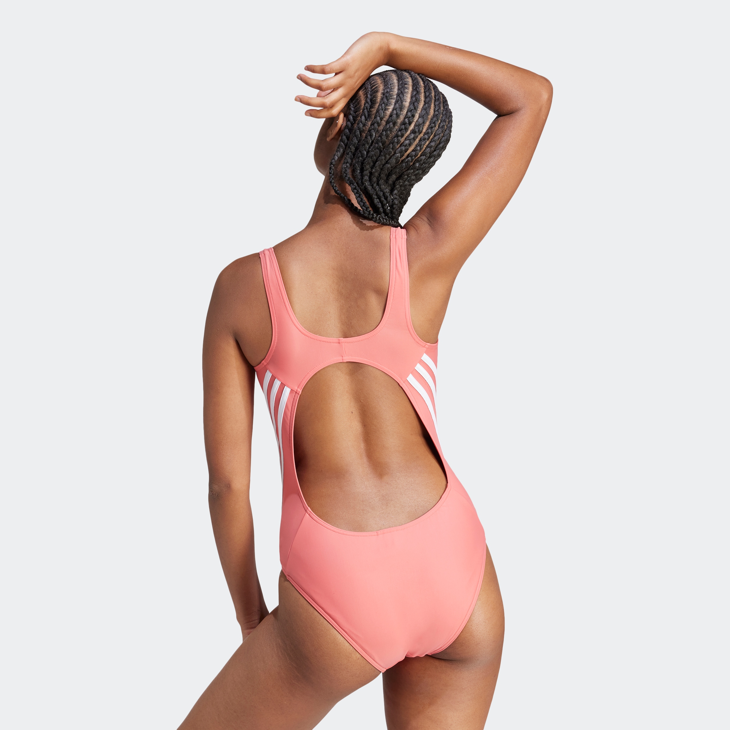 adidas Performance Badeanzug »3S SWIMSUIT«, (1 St.)