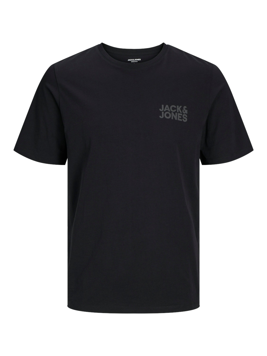 Jack & Jones Rundhalsshirt »JJECORP mit Logo-Print und klassischem Rundhals«, mit Rundhalsausschnitt