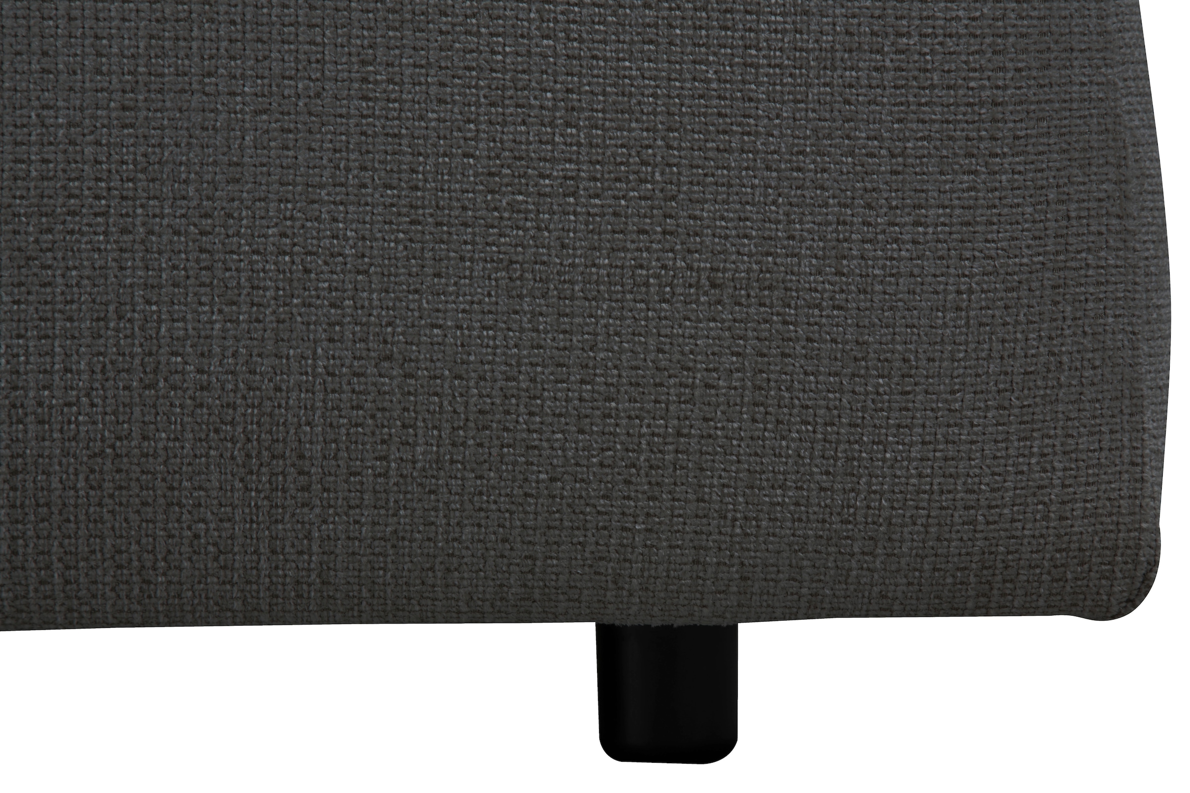 andas Ecksofa »Linkka, Breite 301 cm«, L-Form, in einem weichen Chenille-Stoff, mit Wellenunterfederung