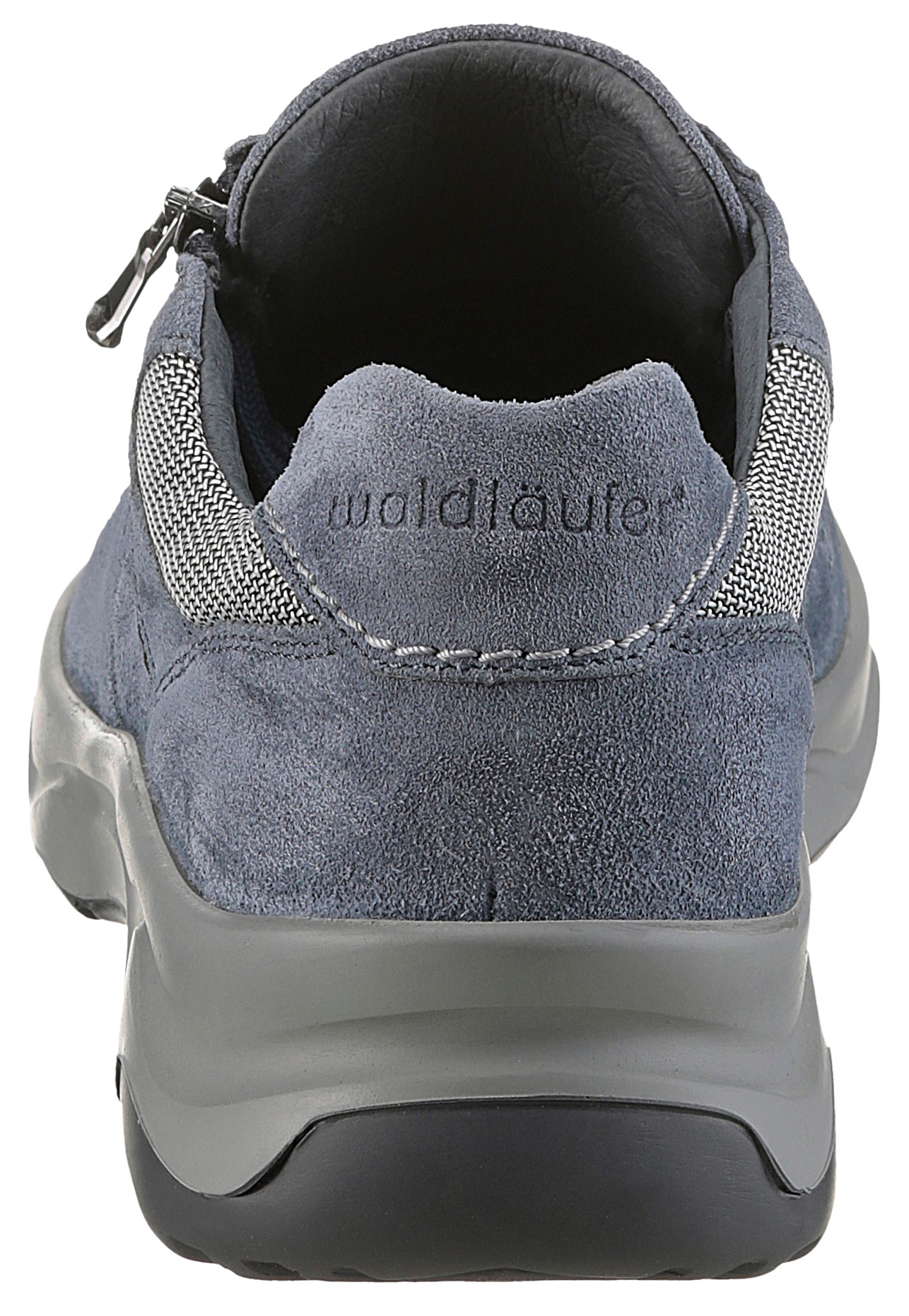 Thumbnail - Waldläufer Sneaker "H-MAX", Schnürschuh, Halbschuh mit zusätzlichem Reißverschluss, H-Weite