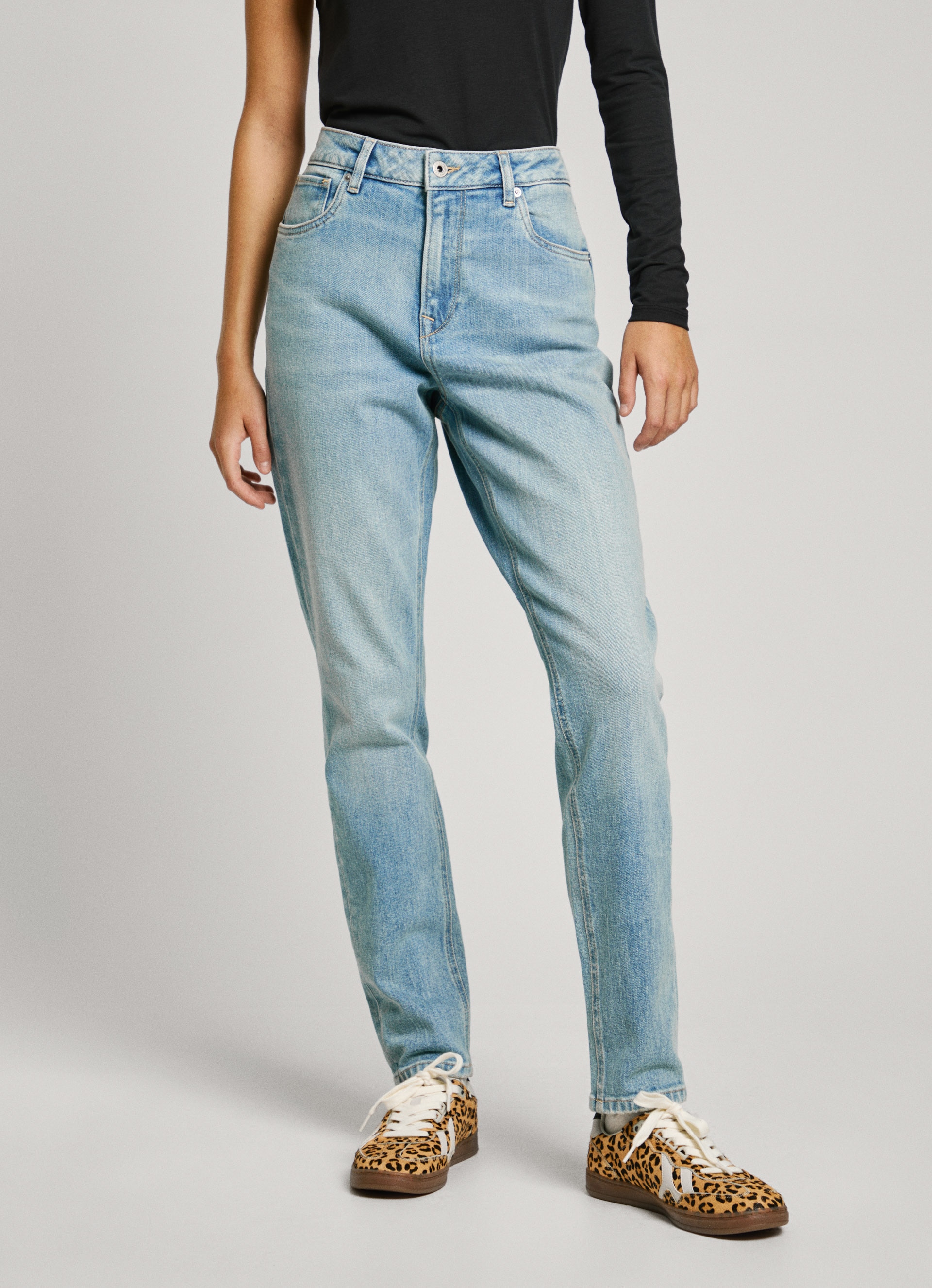 Pepe Jeans High-waist-Jeans "TAPERED JEANS HW"