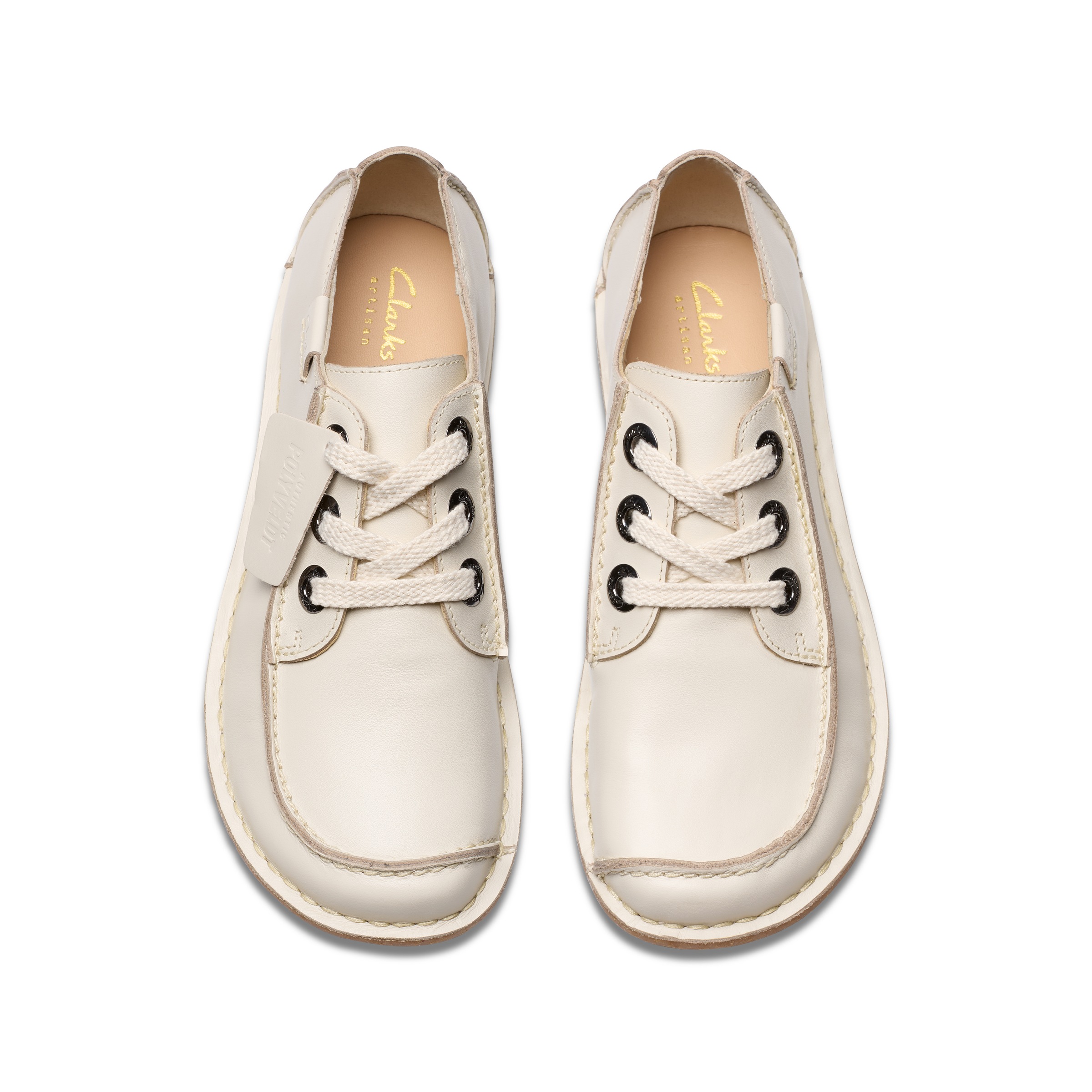 Clarks Schnürschuh »Funny Dream«, Freizeitschuh, Halbschuh, Komfortschuh mit Ziernaht