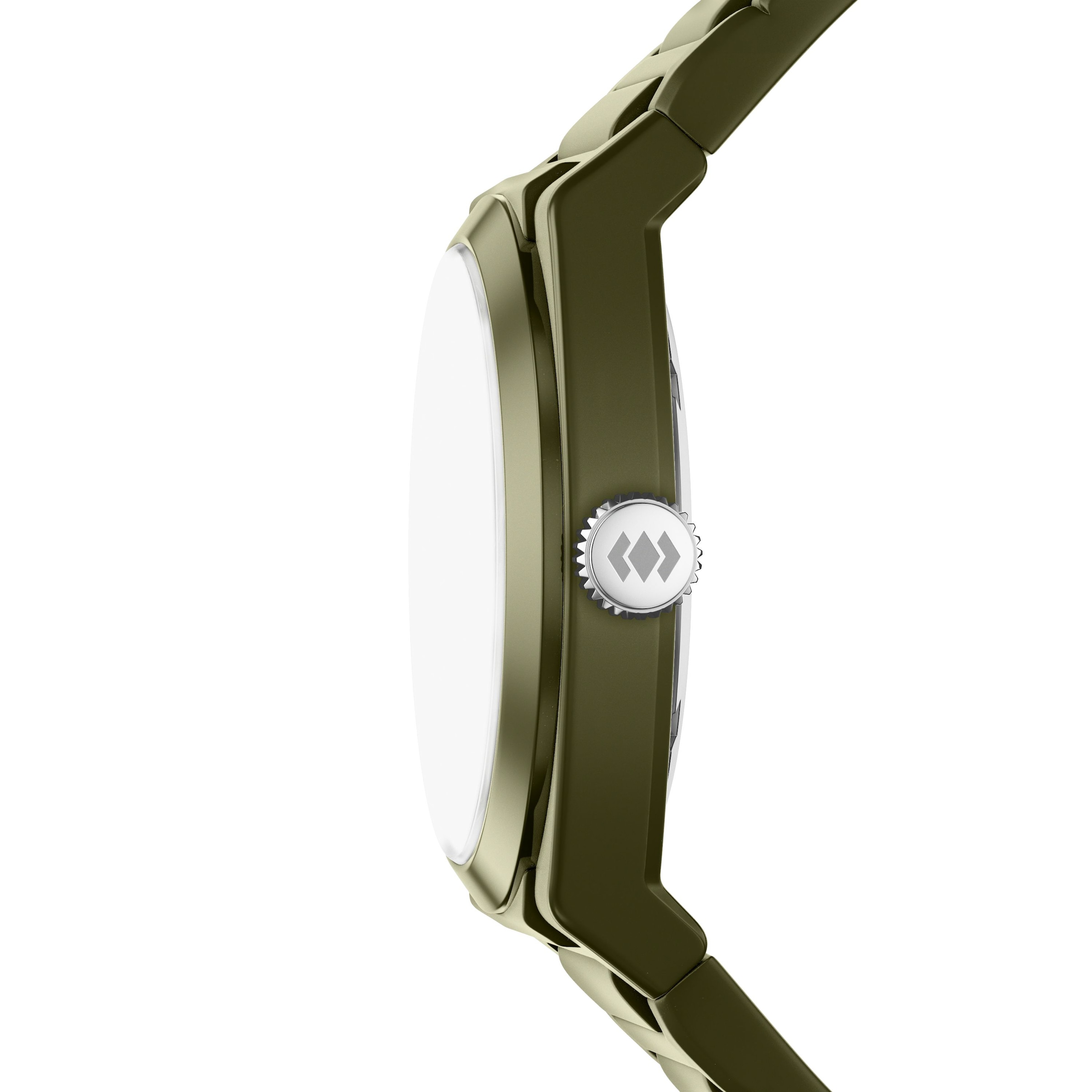 Fossil Quarzuhr »Everett« Armbanduhr, Silikonarmband, analog