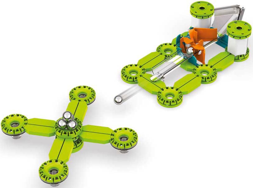 Geomag™ Magnetspielbausteine »GEOMAG™ Mechanics, Recycled Challenge Goal!«, (96 St.), aus recyceltem Material