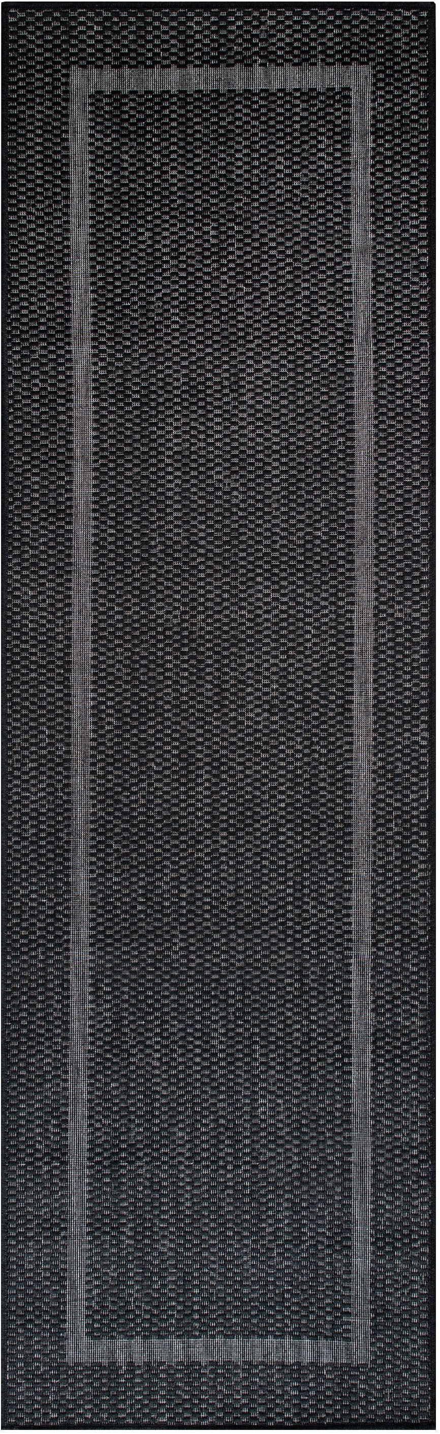 my home Teppich »Venedig Bordüre auch als Läufer erhältlich«, rechteckig, 3 mm Höhe, In- und Outdoor geeignet, Sisal-Optik, Wetterfest & UV-beständig