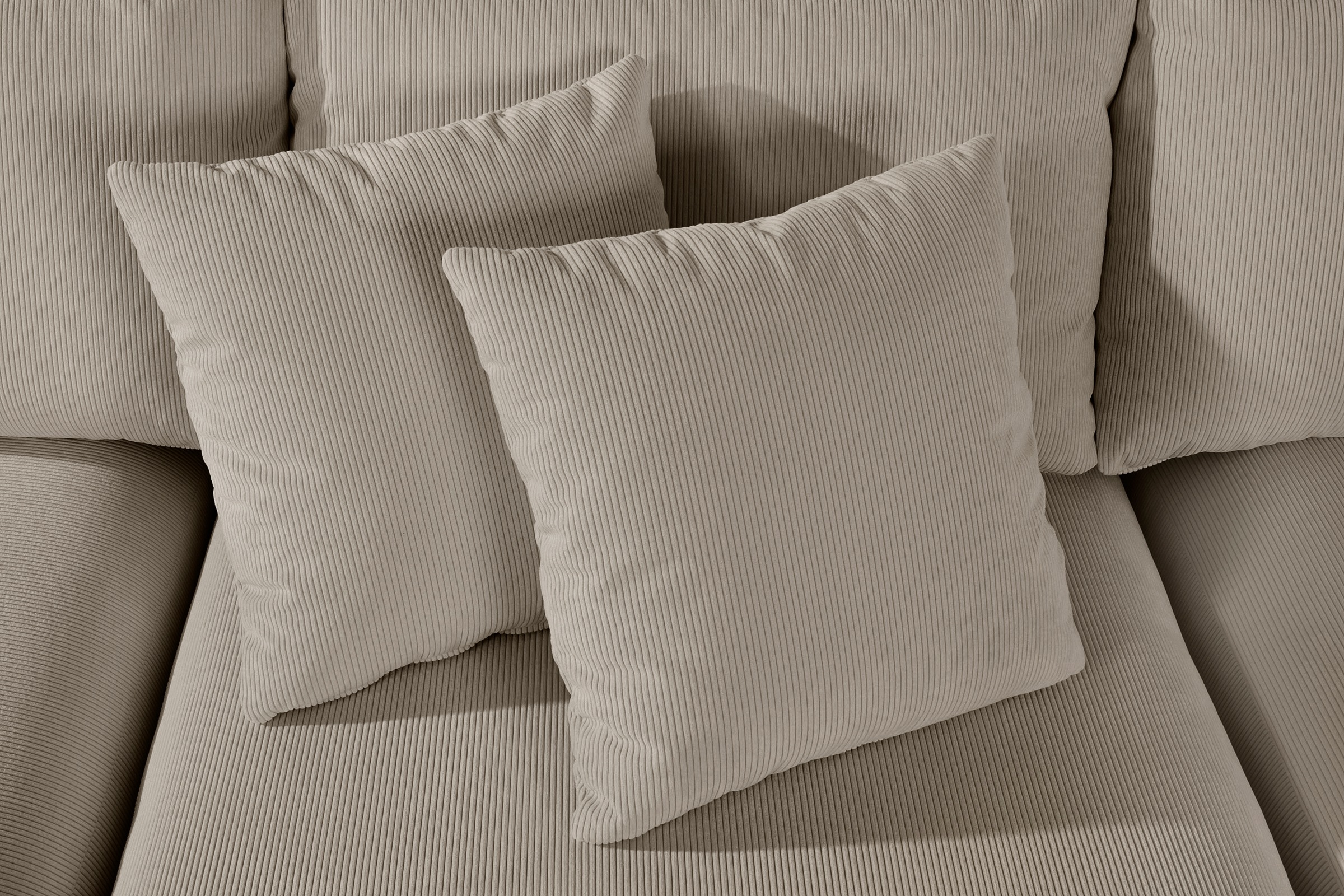 Guido Maria Kretschmer Home&Living Ecksofa »Comfine L-Form«, zusammengesetzt aus Modulen, 3 Bezugsqualitäten und viele Farben