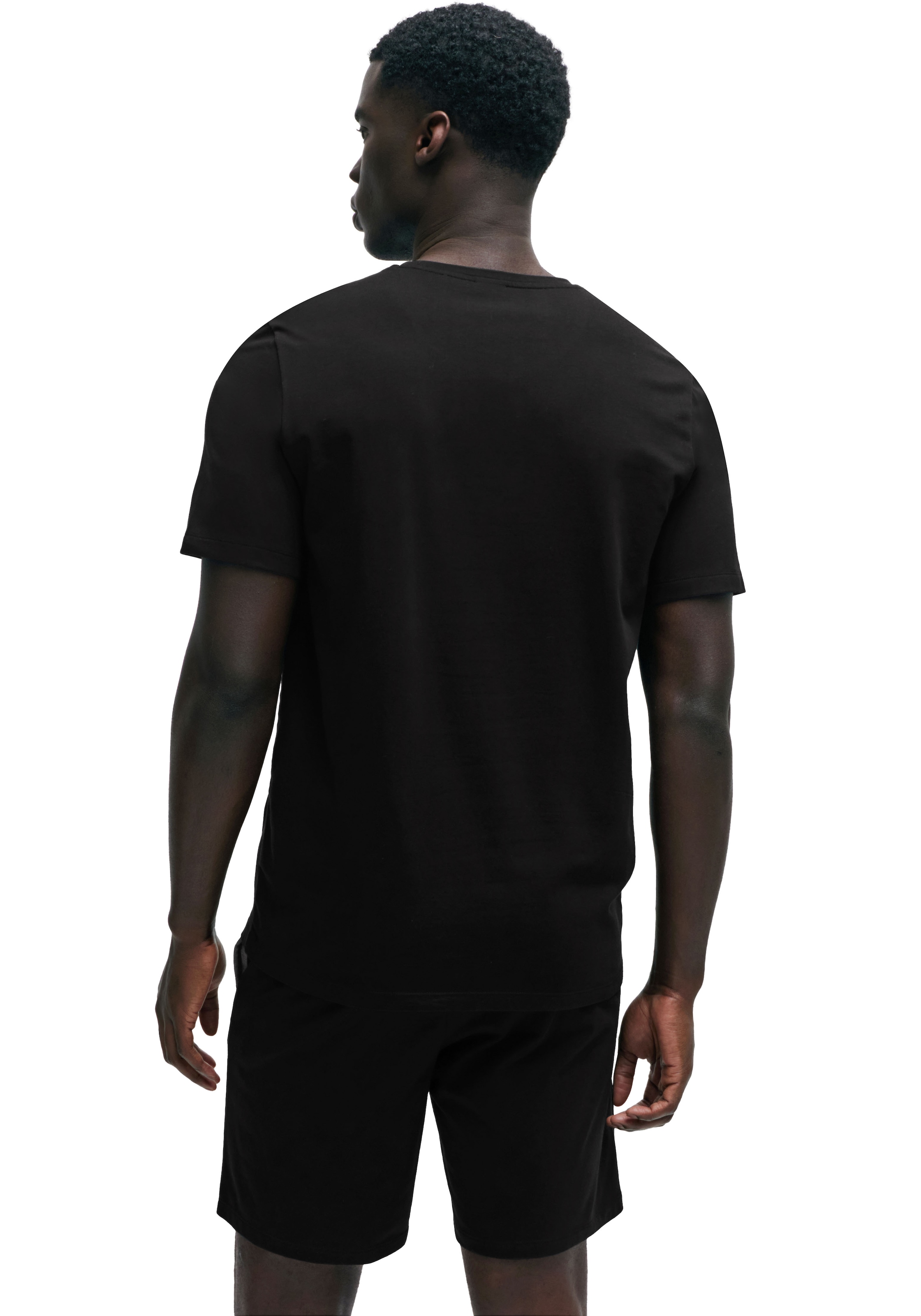BOSS T-Shirt »Mix&Match T-Shirt R«, mit BOSS Stickerei auf der Brust