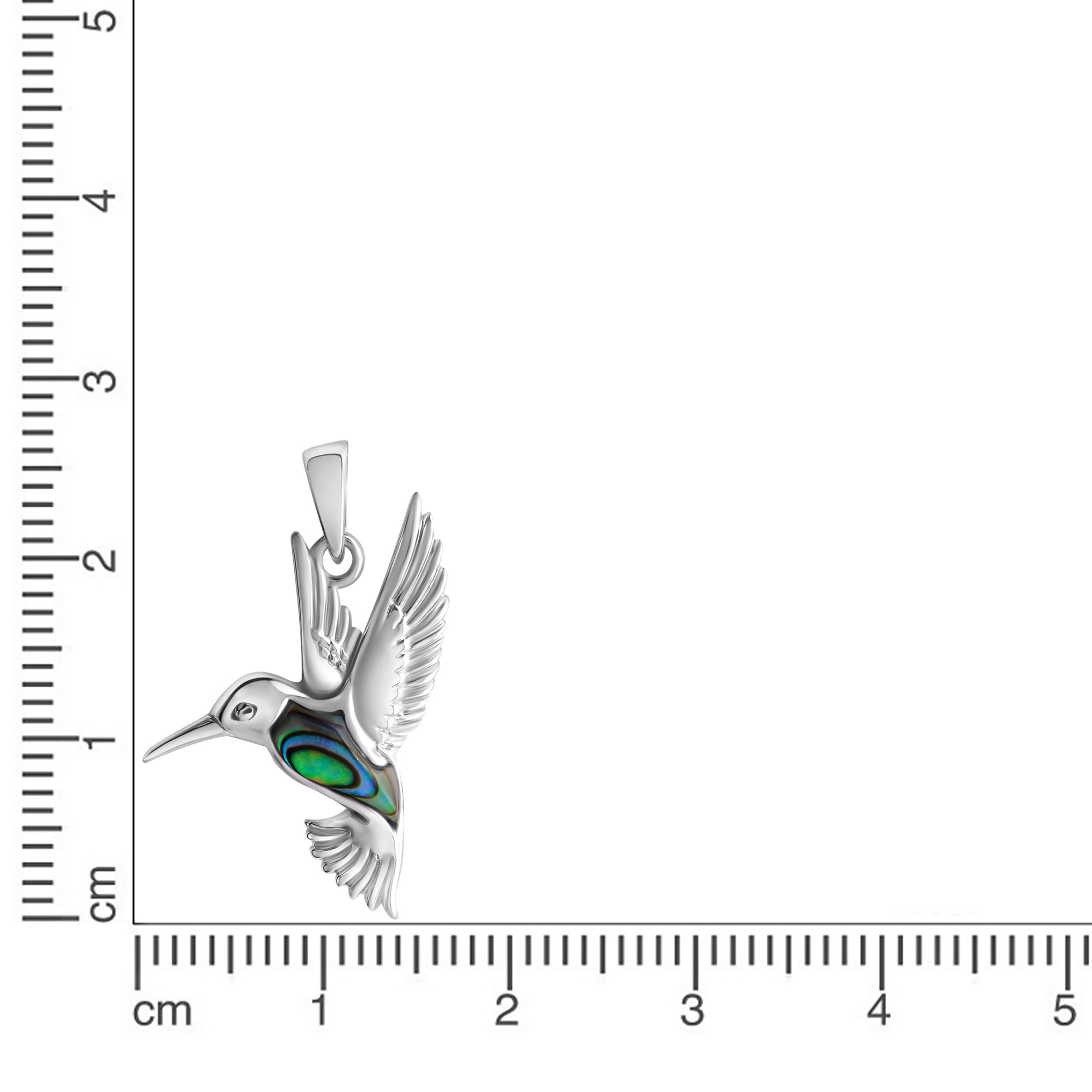 Vivance Kettenanhänger »925-Sterling Silber rhodiniert«