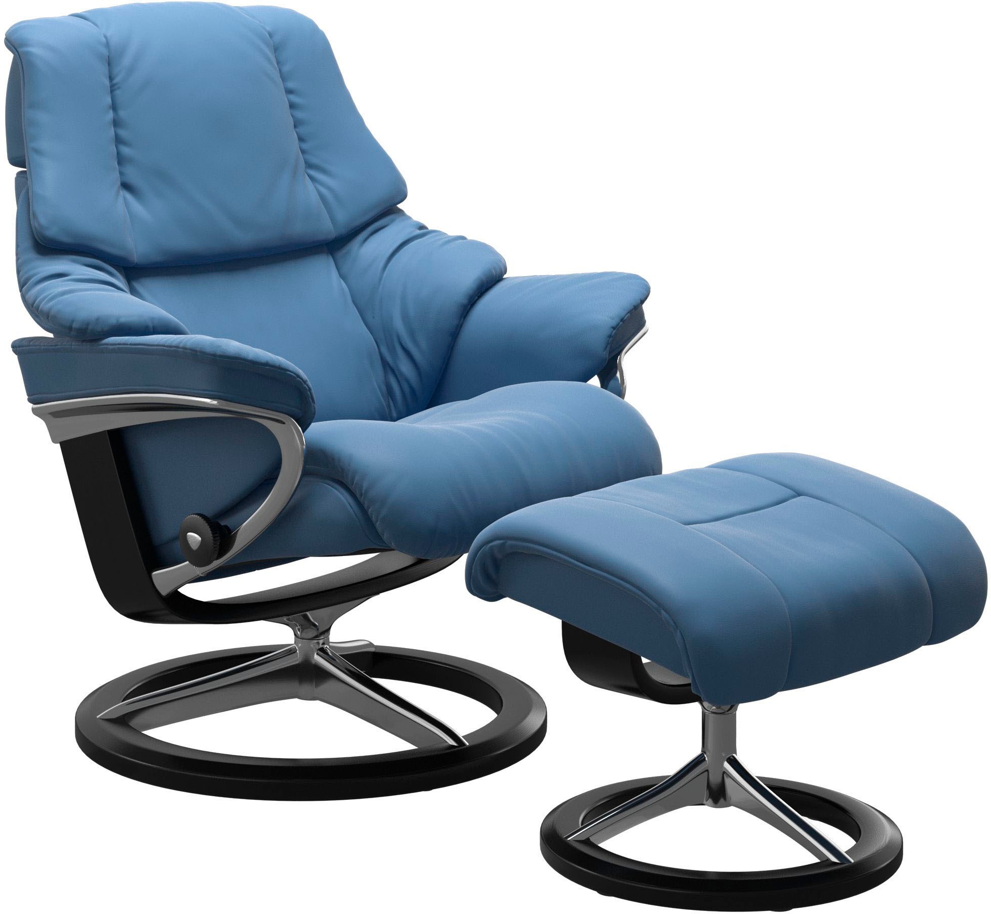 Stressless Relaxsessel "Reno", (Set, Relaxsessel mit Hocker), mit Hocker, m günstig online kaufen