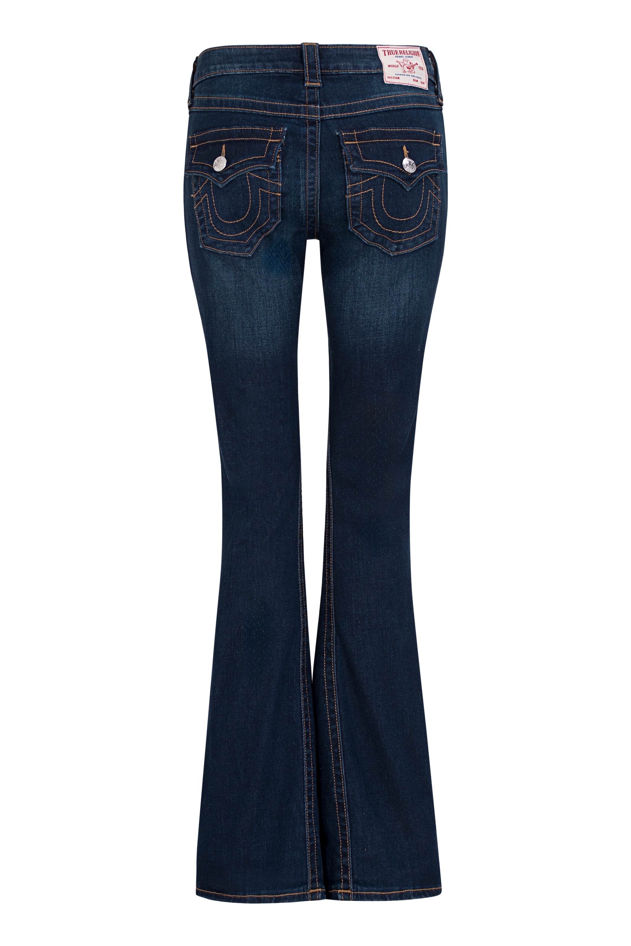 True Religion Bootcut-Jeans »JOEY MID RISE FLARE FLAP« Baumwollmischung, Flared fit