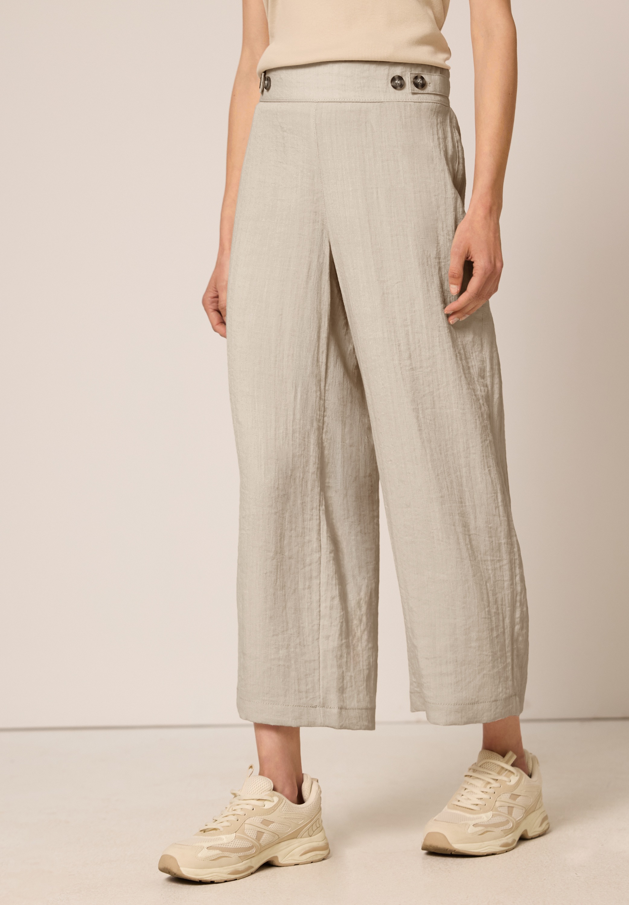 STREET ONE STUDIO Stoffhose Middle Waist