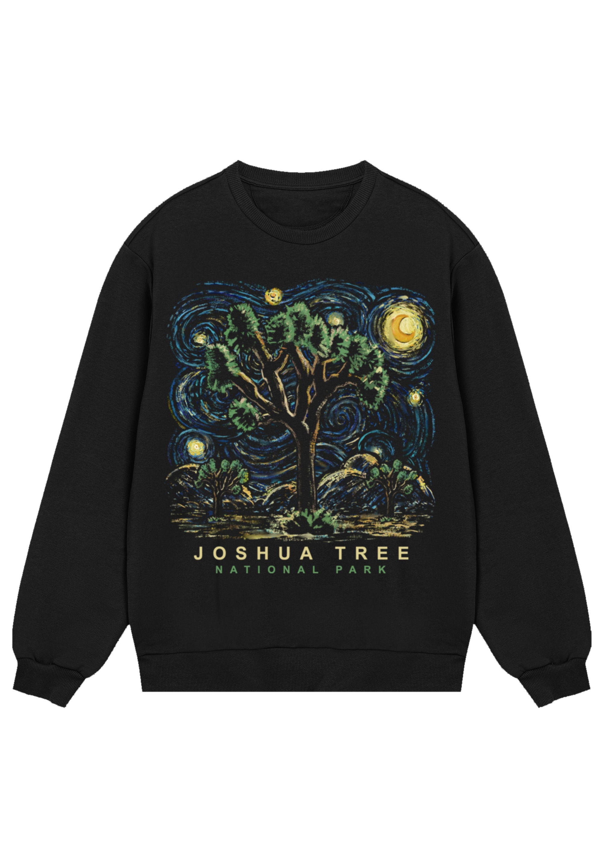 F4NT4STIC Sweatshirt "US National Parks Joshua Tree Oil On Canvas Style", P günstig online kaufen