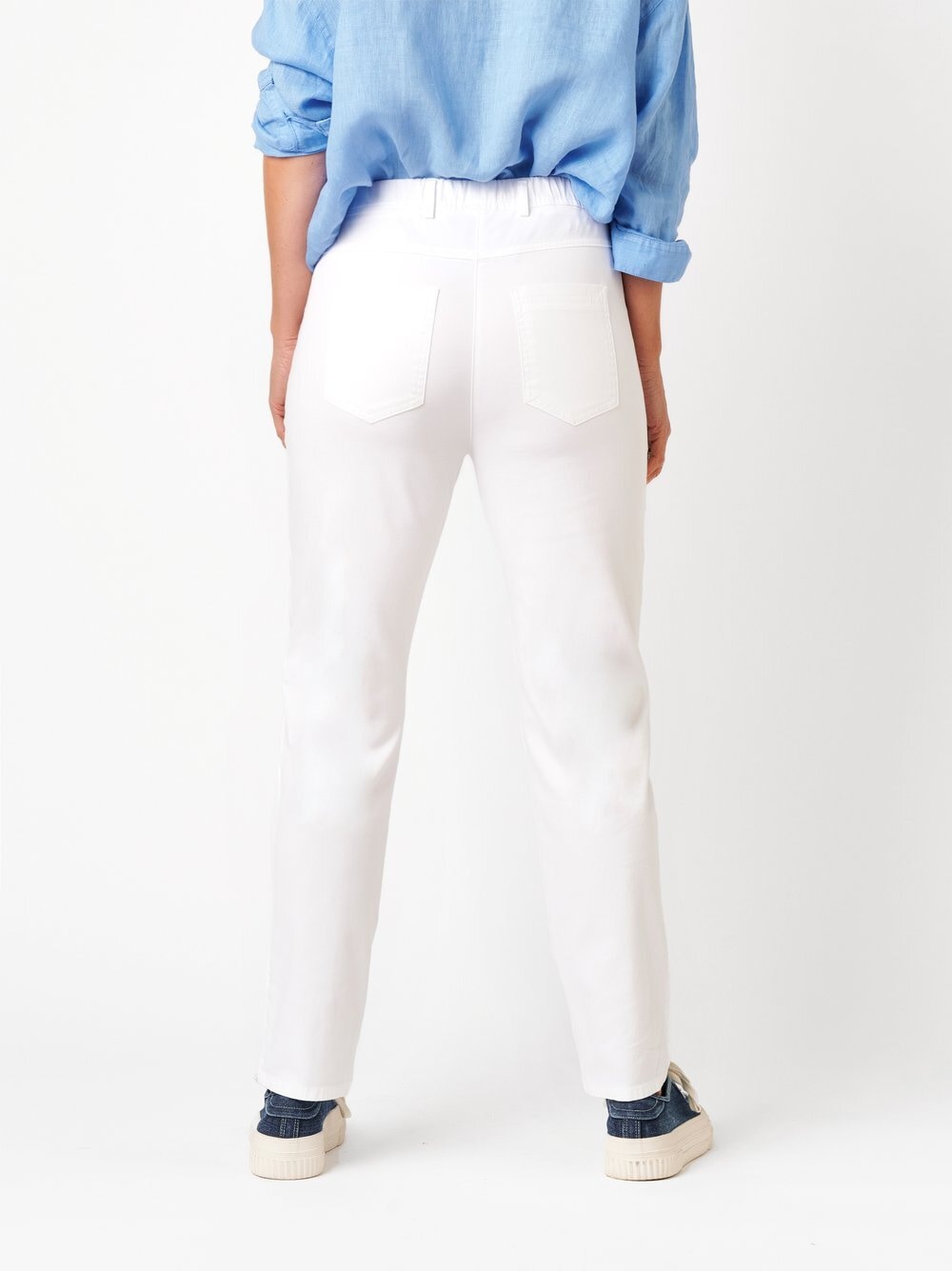 Relaxed Stretch-Hose »Alice Slim 7/8«  mit Zippertaschen