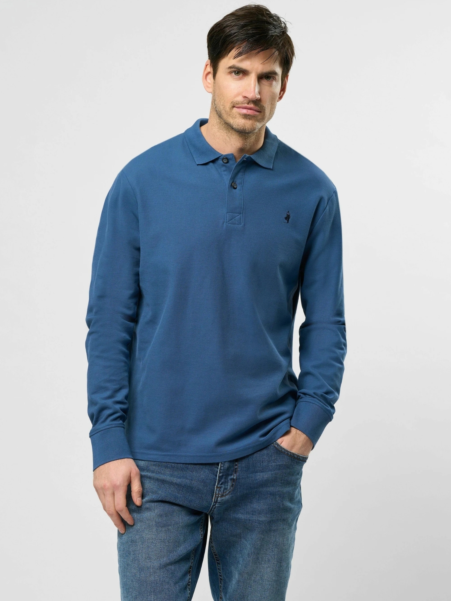 MCS Kurzarmhemd "MCS polo shirt Rockwall Long Sleeve" günstig online kaufen