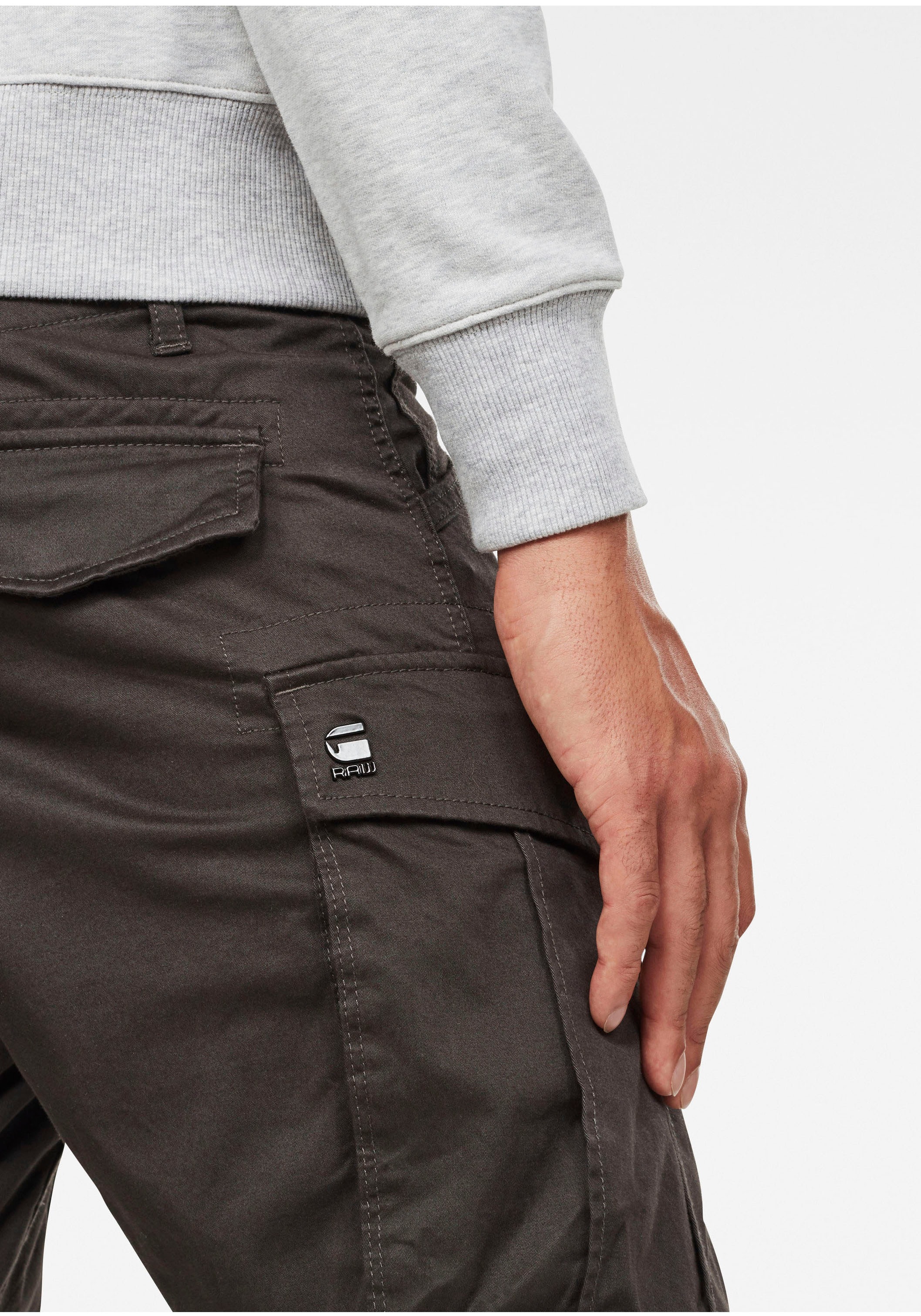 G-star Rovic 3D Regular Tapered Trousers Dark Gray 33/34 3