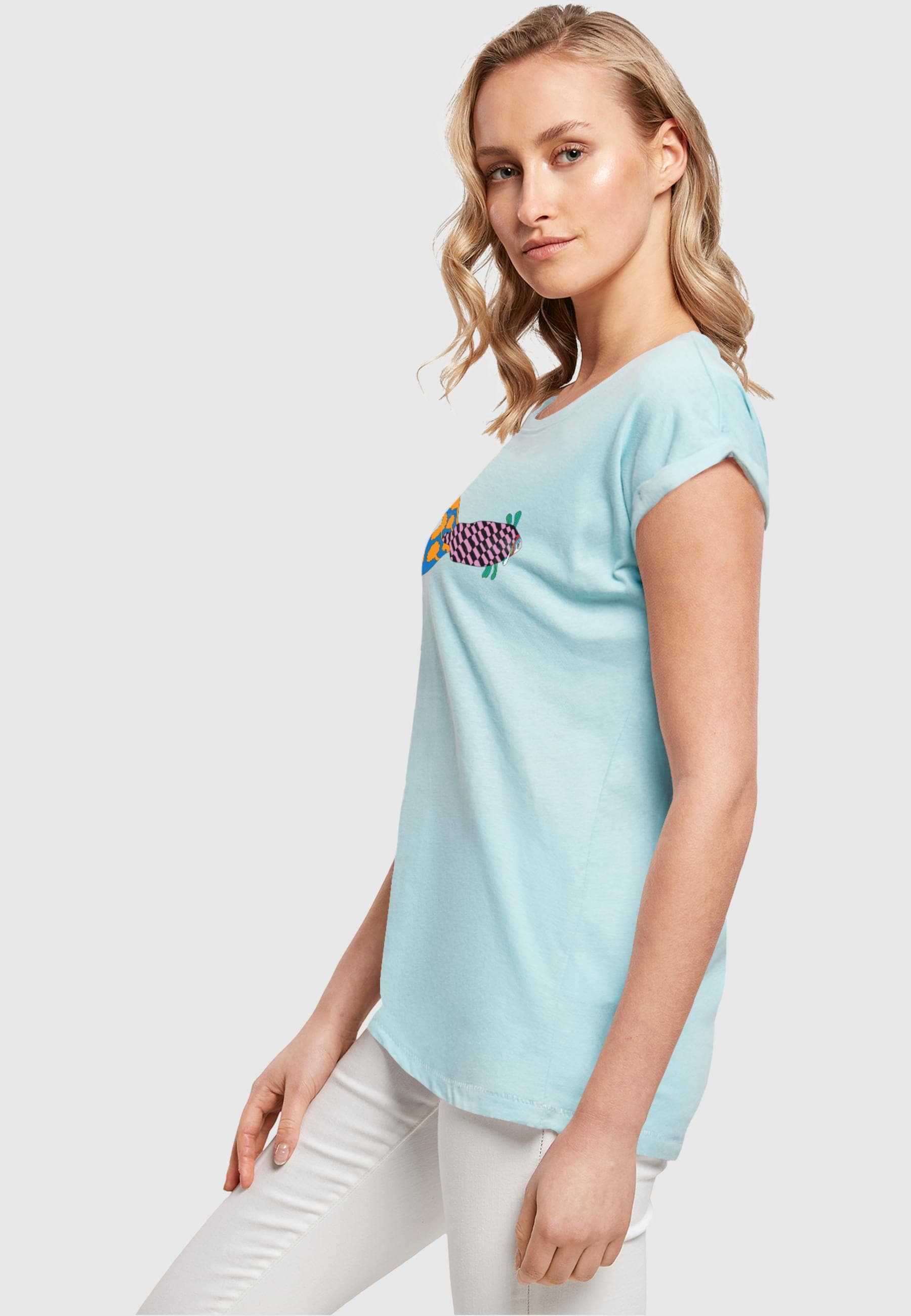 Merchcode T-Shirt »Damen Ladies Yellow Submarine - Fish No. 1 T-Shirt«, (1 tlg.)