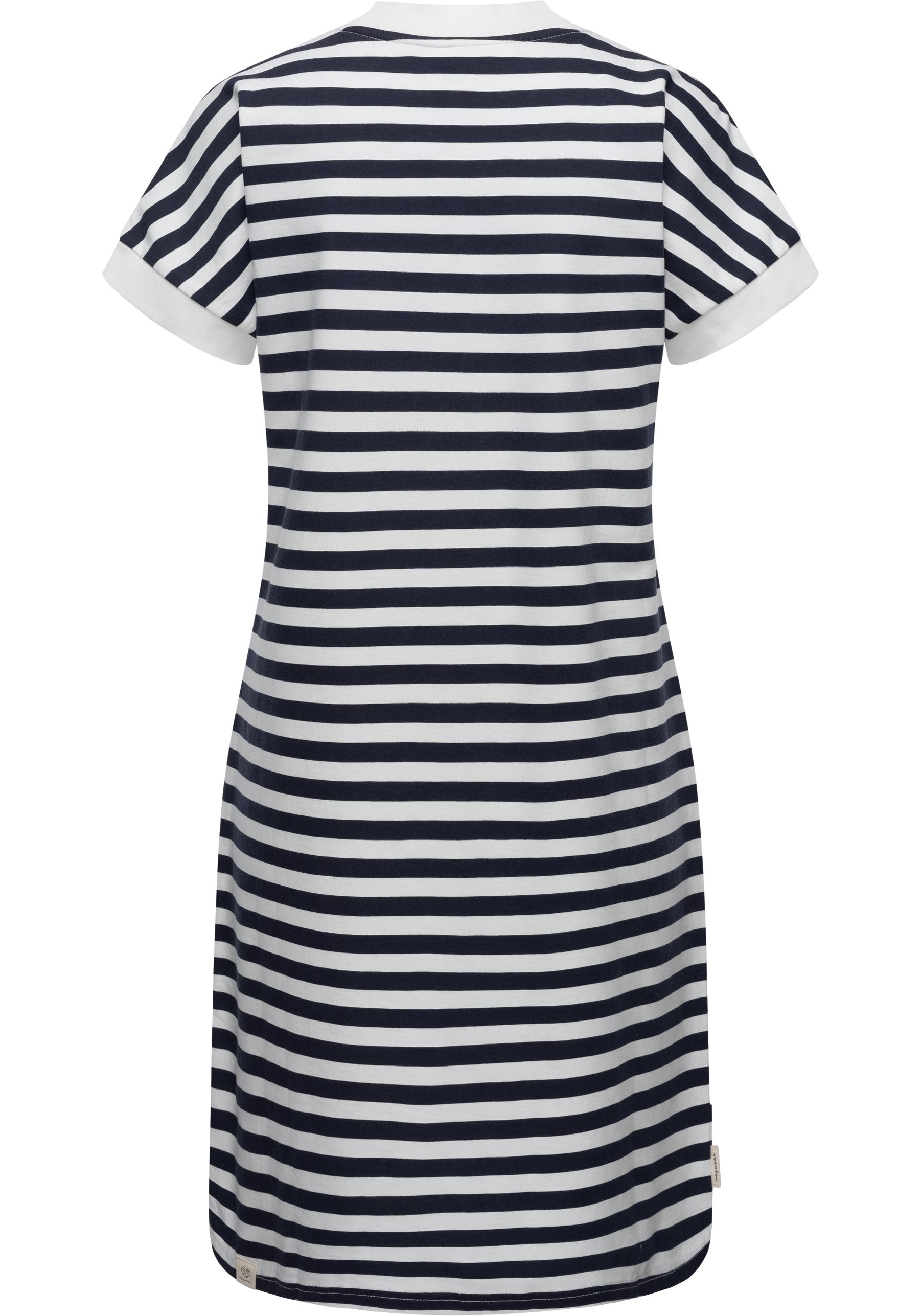 Ragwear Shirtkleid »Katchi Stripes«, Lässiges gestreiftes Damen Sommerkleid