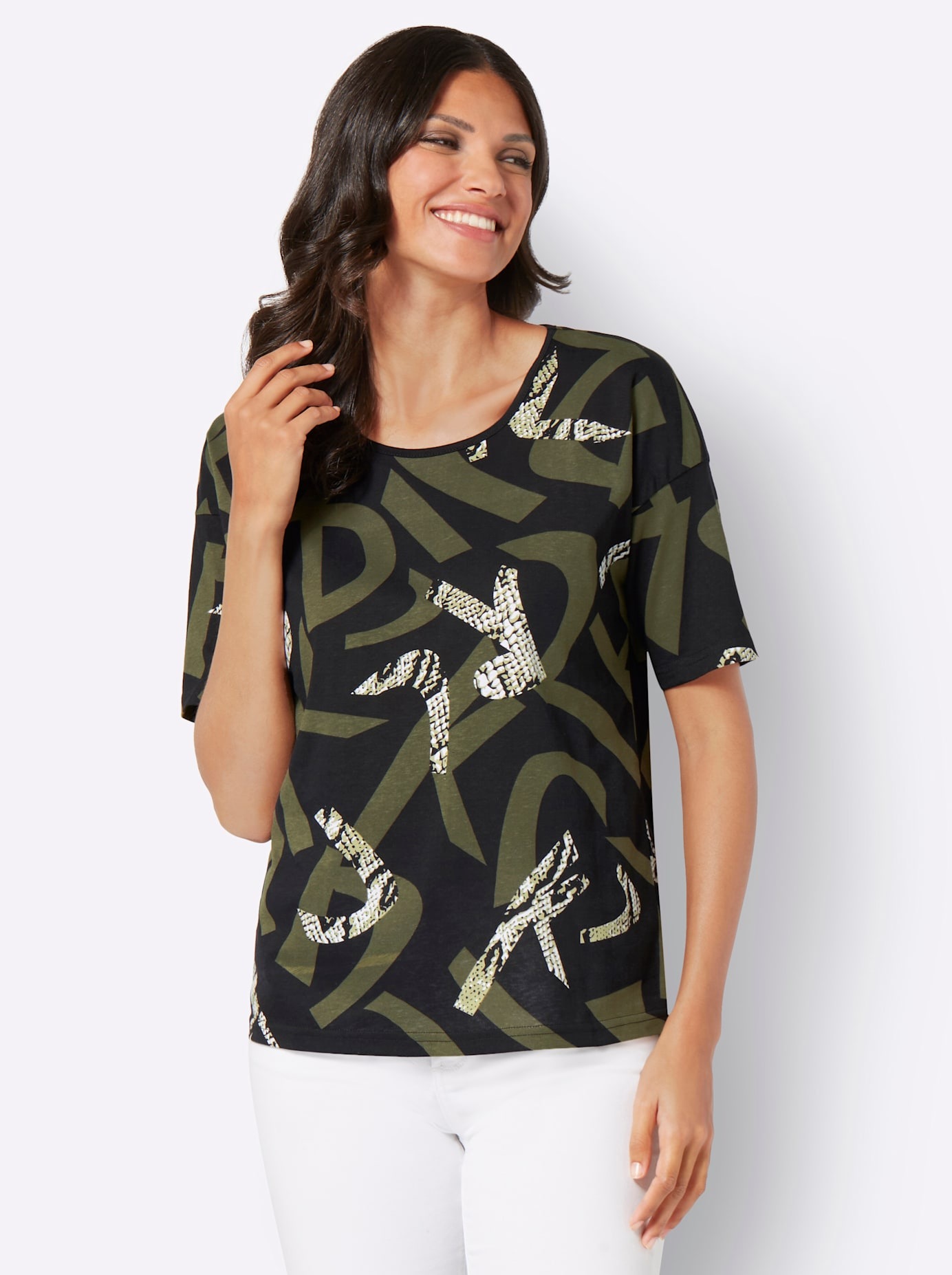 Classic Basics Kurzarmshirt "Rundhals-Shirt" 1 Stk. tlg. günstig online kaufen