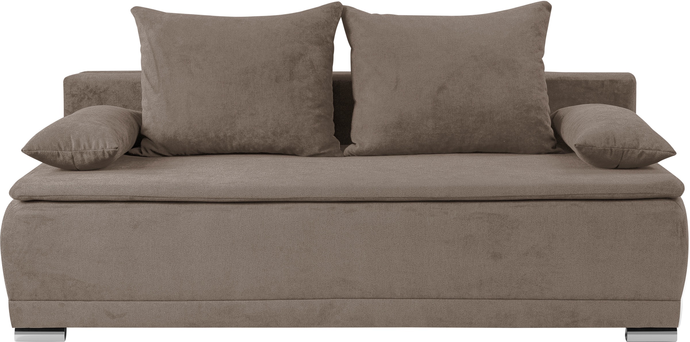 WERK2 Schlafsofa »Biggi«, 2-Sitzer Schlafcouch mit Bettkasten