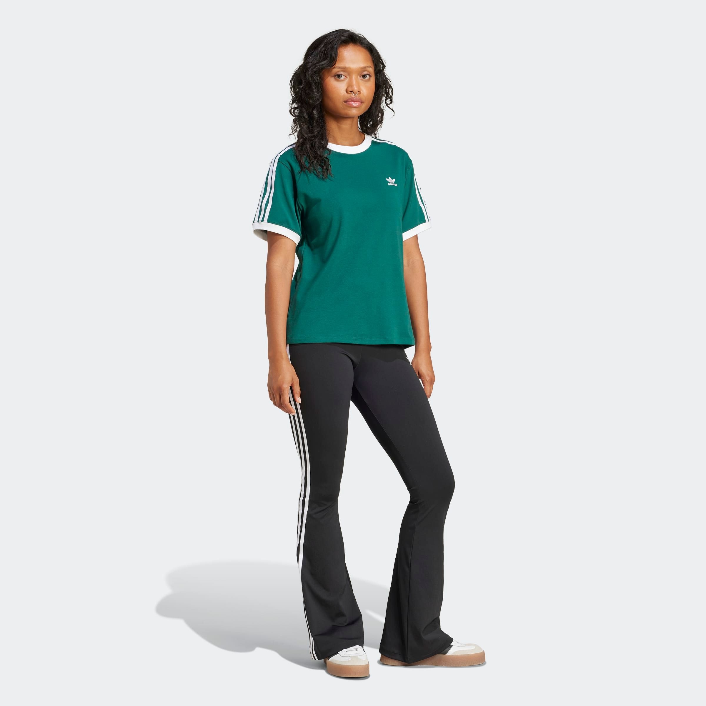 adidas Originals T-Shirt »3 STRIPE TEE«, drei Streifen Shirt mit Trefoil Logo