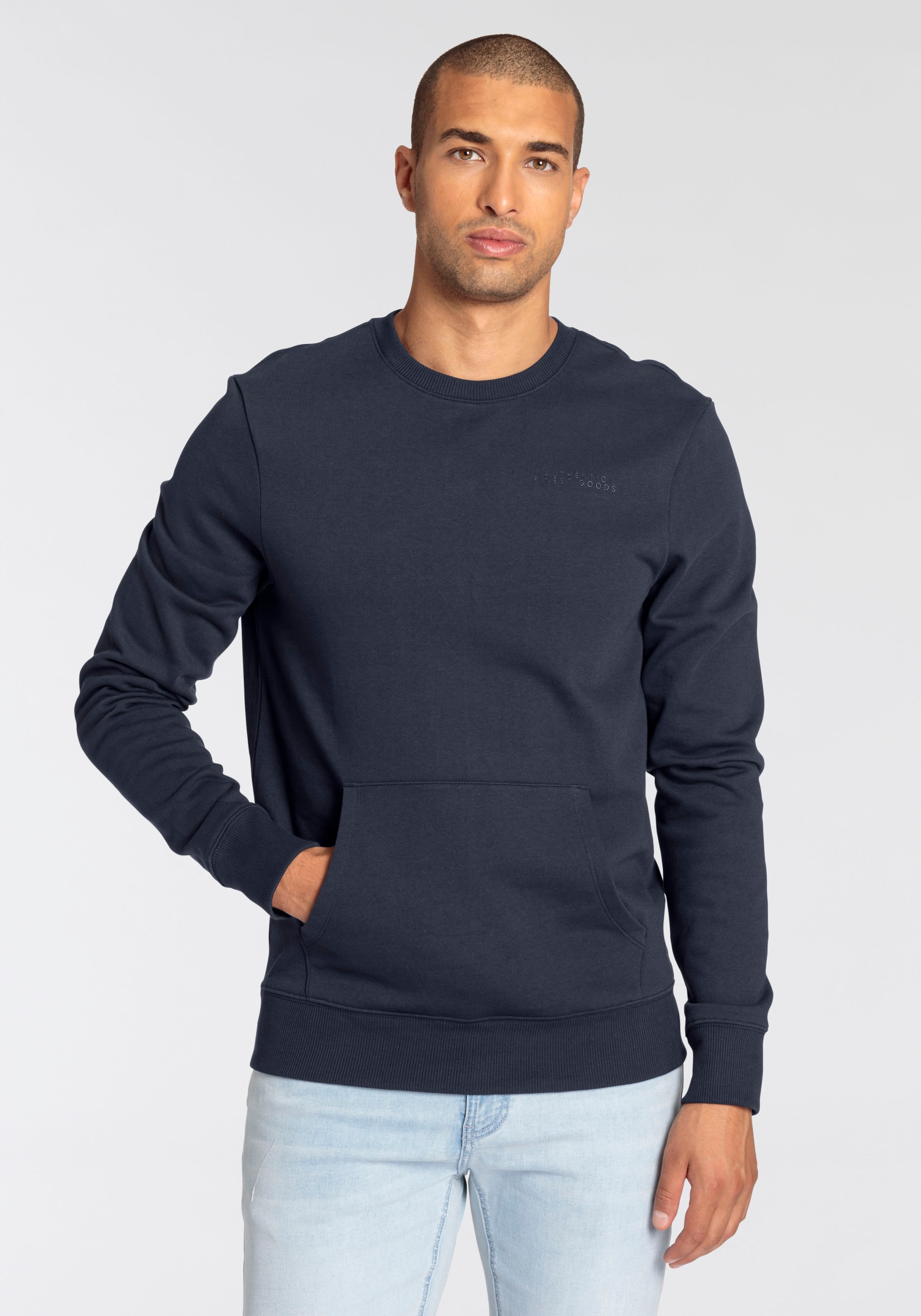 Bruno Banani Sweatshirt, mit Kängurutasche