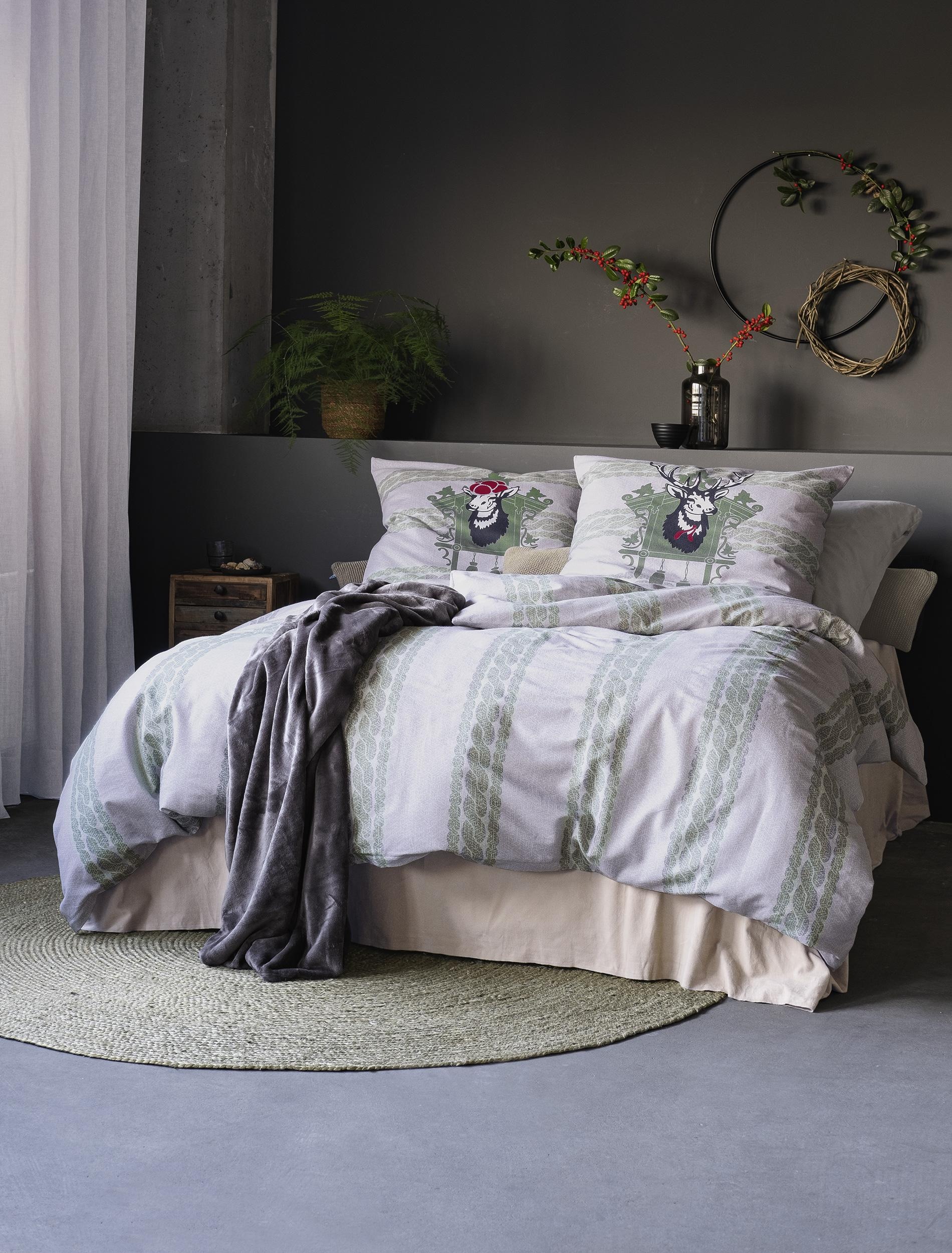 Irisette Bettwäsche "Panda 8490" 2 Stk. tlg. kuschelig weiche Winterbettwäs günstig online kaufen