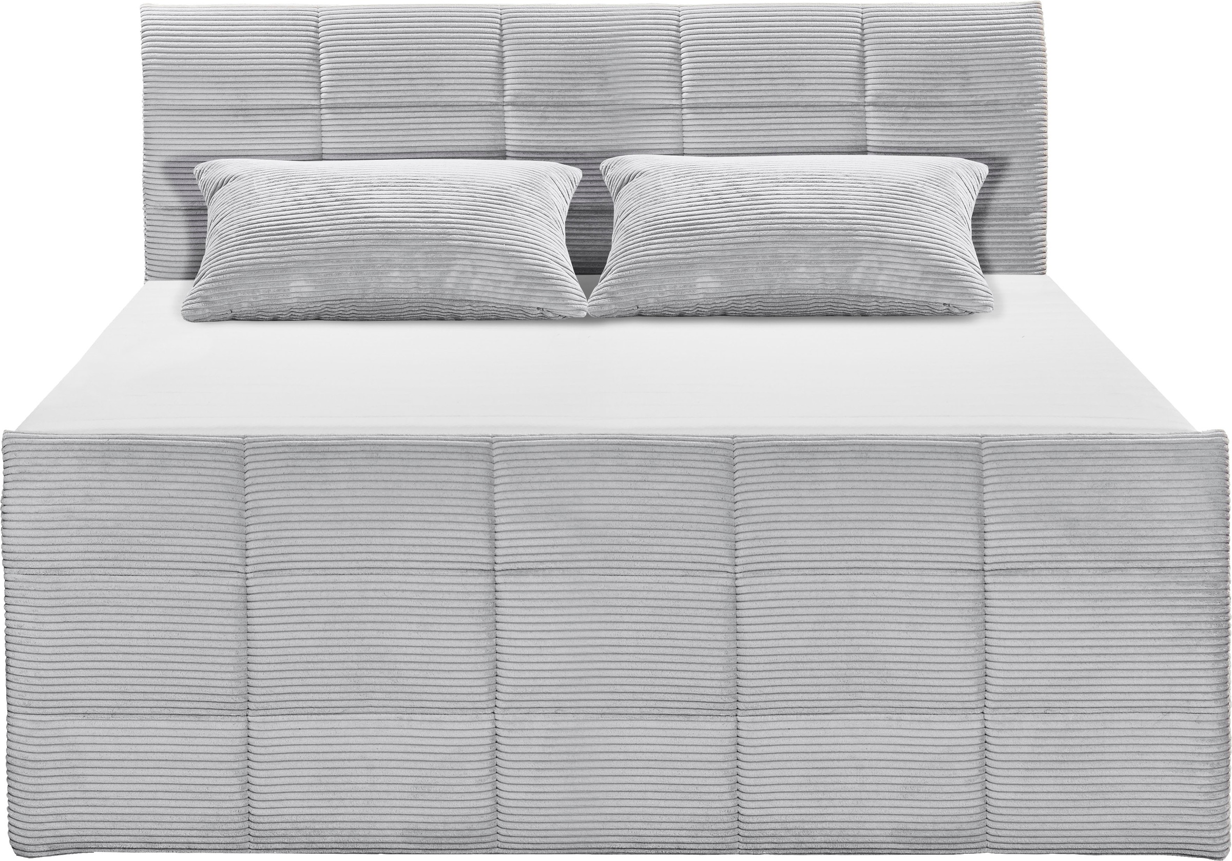 ED EXCITING DESIGN Boxspringbett »Bolivia«, harte Seite mit Kokosmatte, weiche Seite mit Filzabdeckung