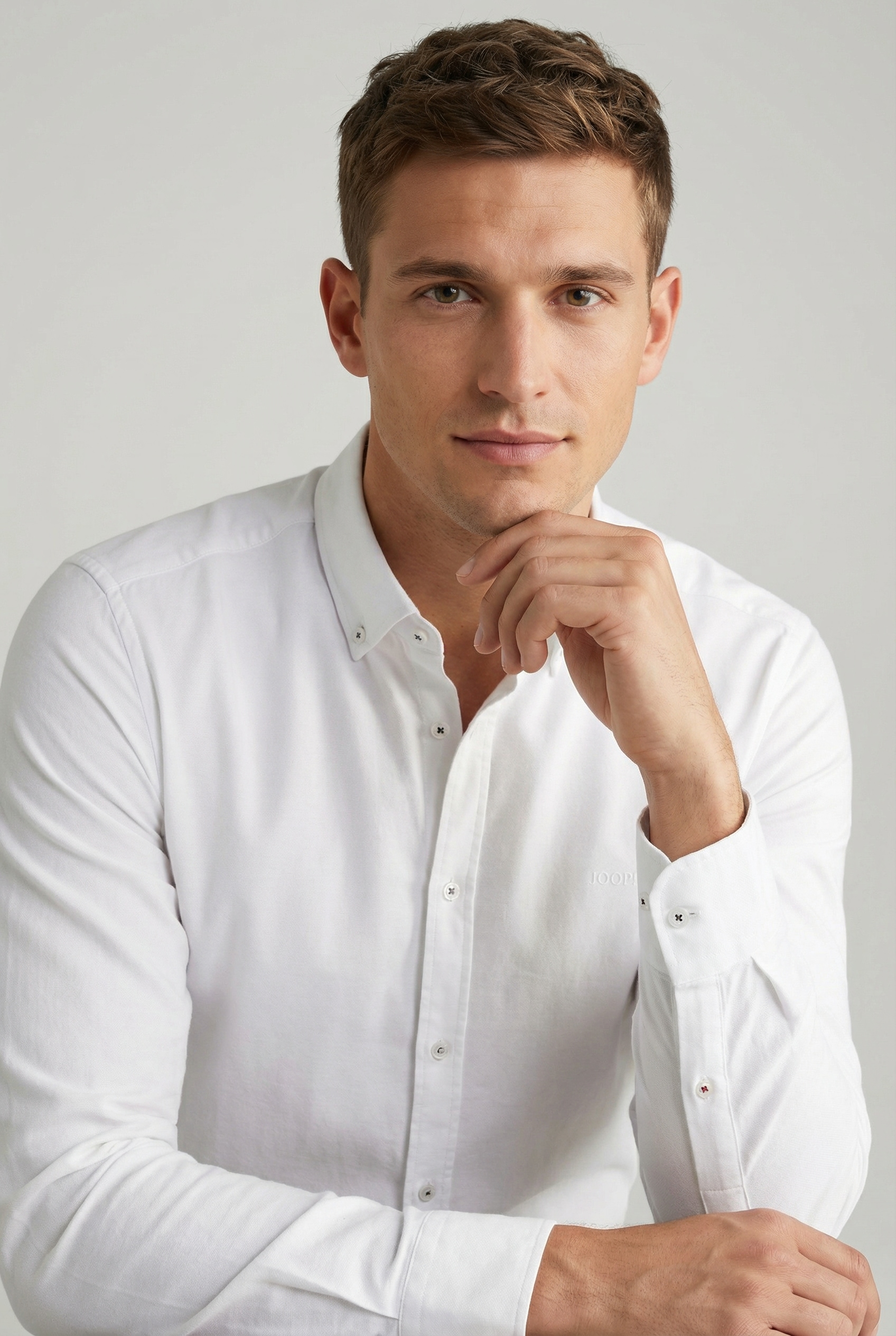 Joop Jeans Langarmhemd "Haven3-W" mit Button-down-Kragen