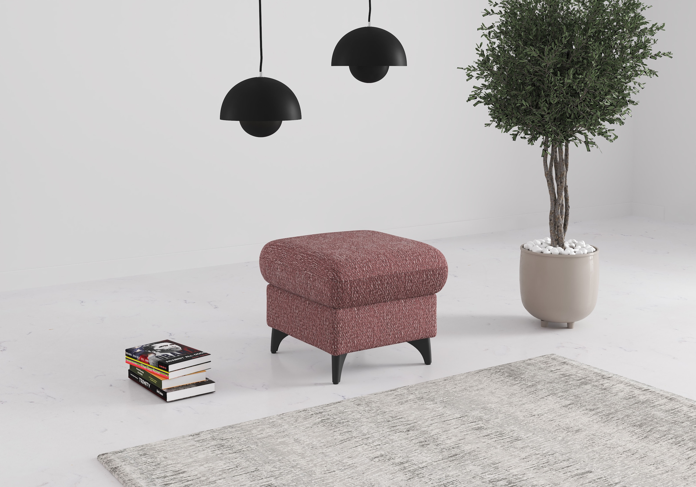 sit&more Polsterhocker "Glendale" mit Stauraum