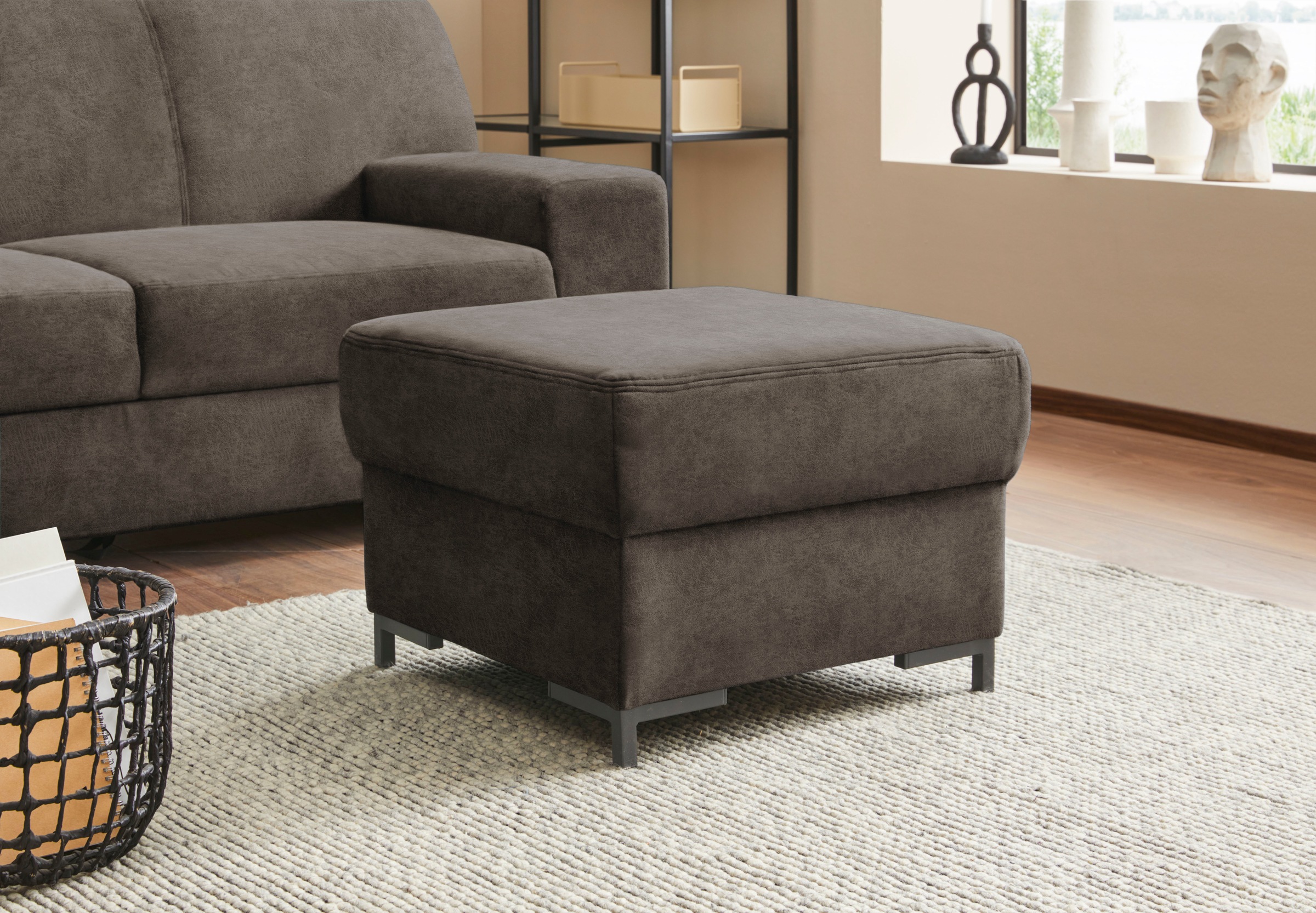 DOMO collection Hocker »Ledas«, in vielen Farben erhältlich
