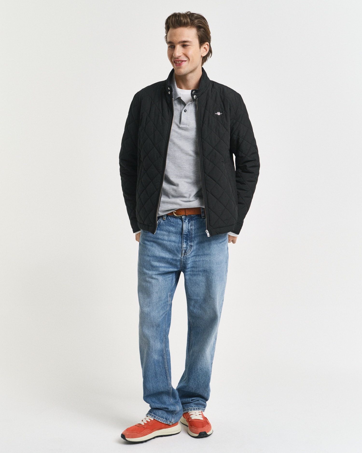 Gant Steppjacke »QUILTED WINDCHEATER«, mit Rautensteppung