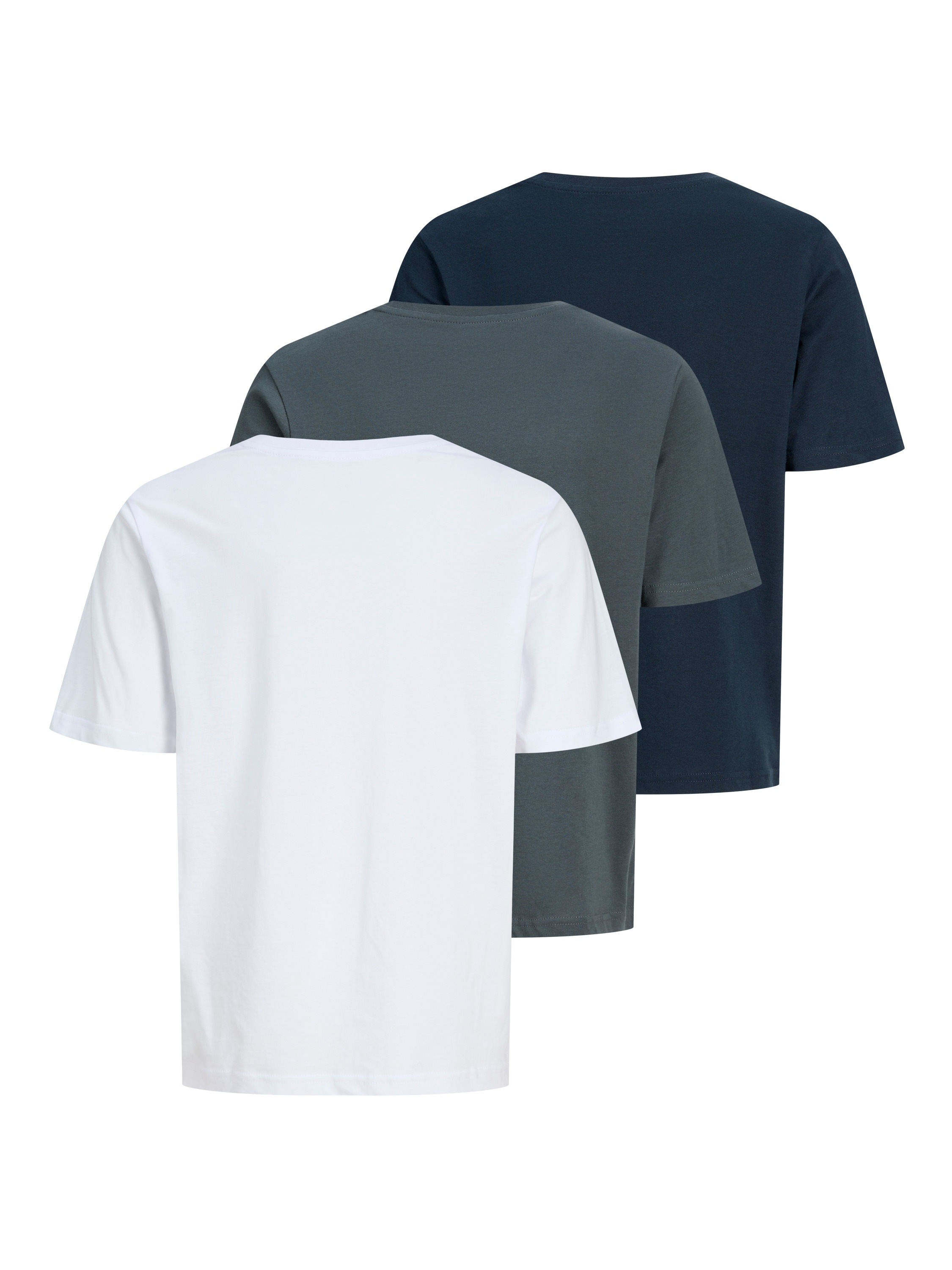 Jack & Jones Junior Rundhalsshirt »JJJADE TEE SS CREW NECK 3PK MP JNR« Packung, 3 Baumwolle, regular fit