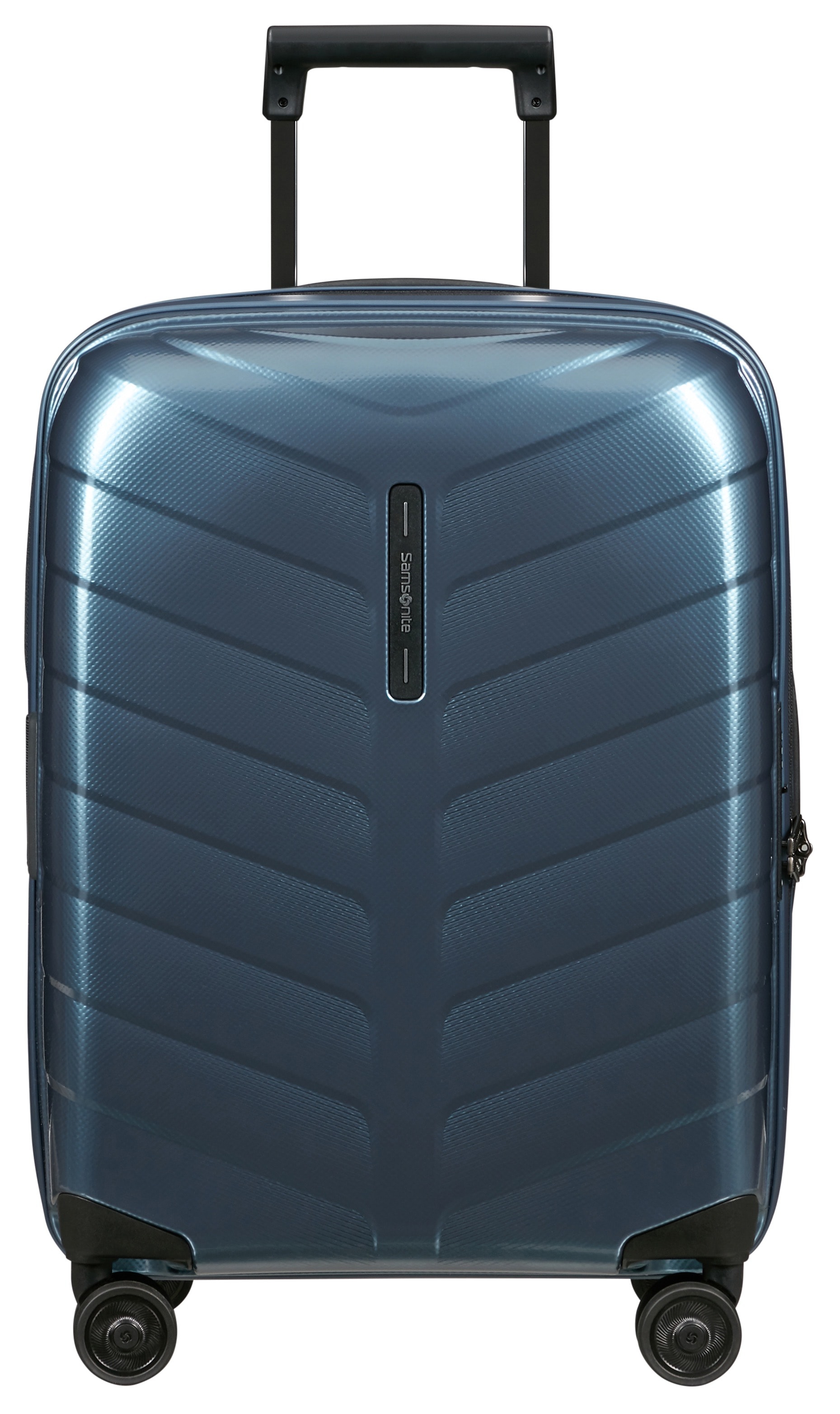 Samsonite Hartschalen-Trolley "ATTRIX, verschiedene Größen und Farben" 38 l 4 Rollen aus Polypropylen, mit Bodenfach, Reißverschlussfach und Tasche