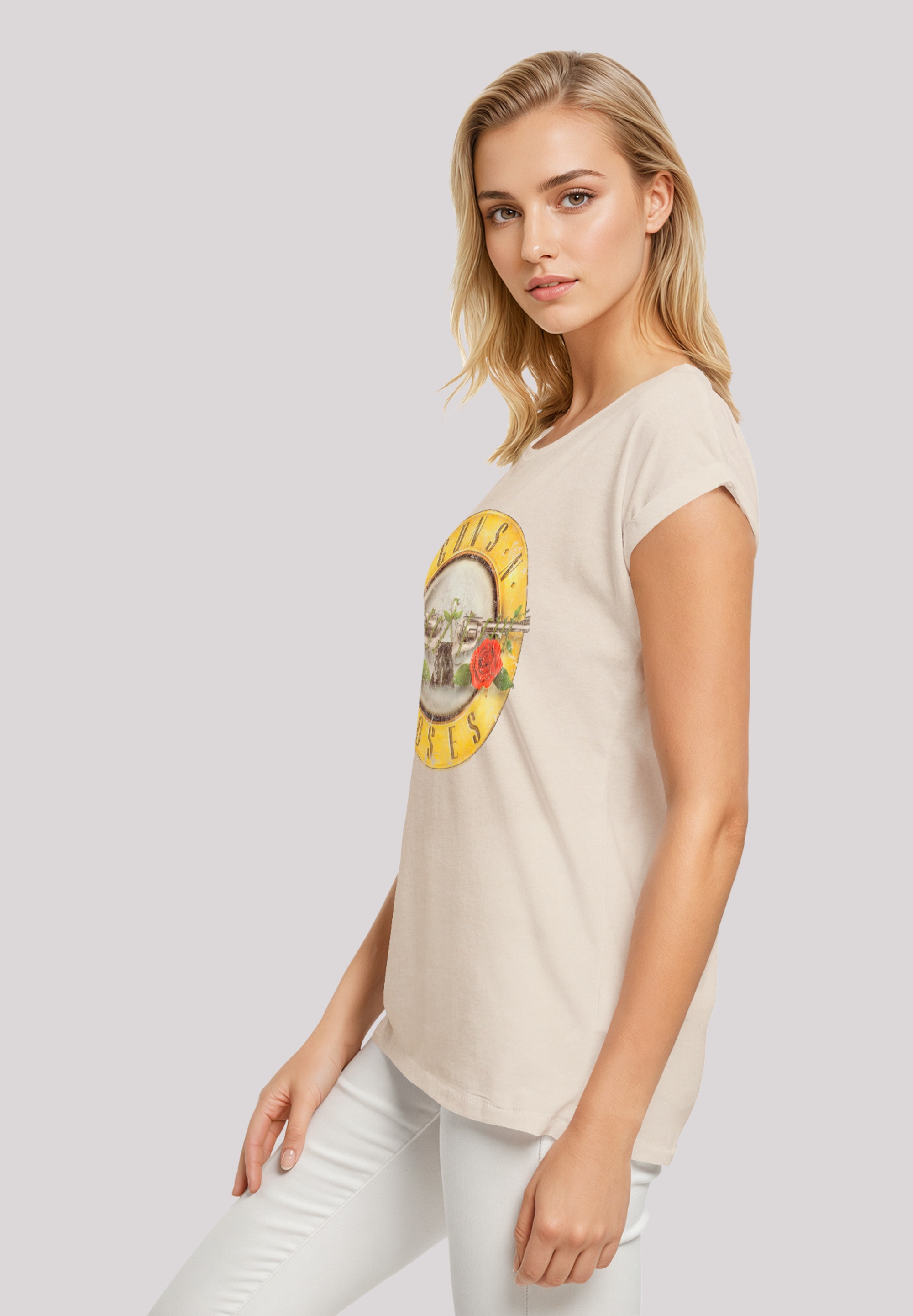 F4NT4STIC T-Shirt »Guns 'n' Roses Vintage Logo Rock Music Band«, Premium Qualität