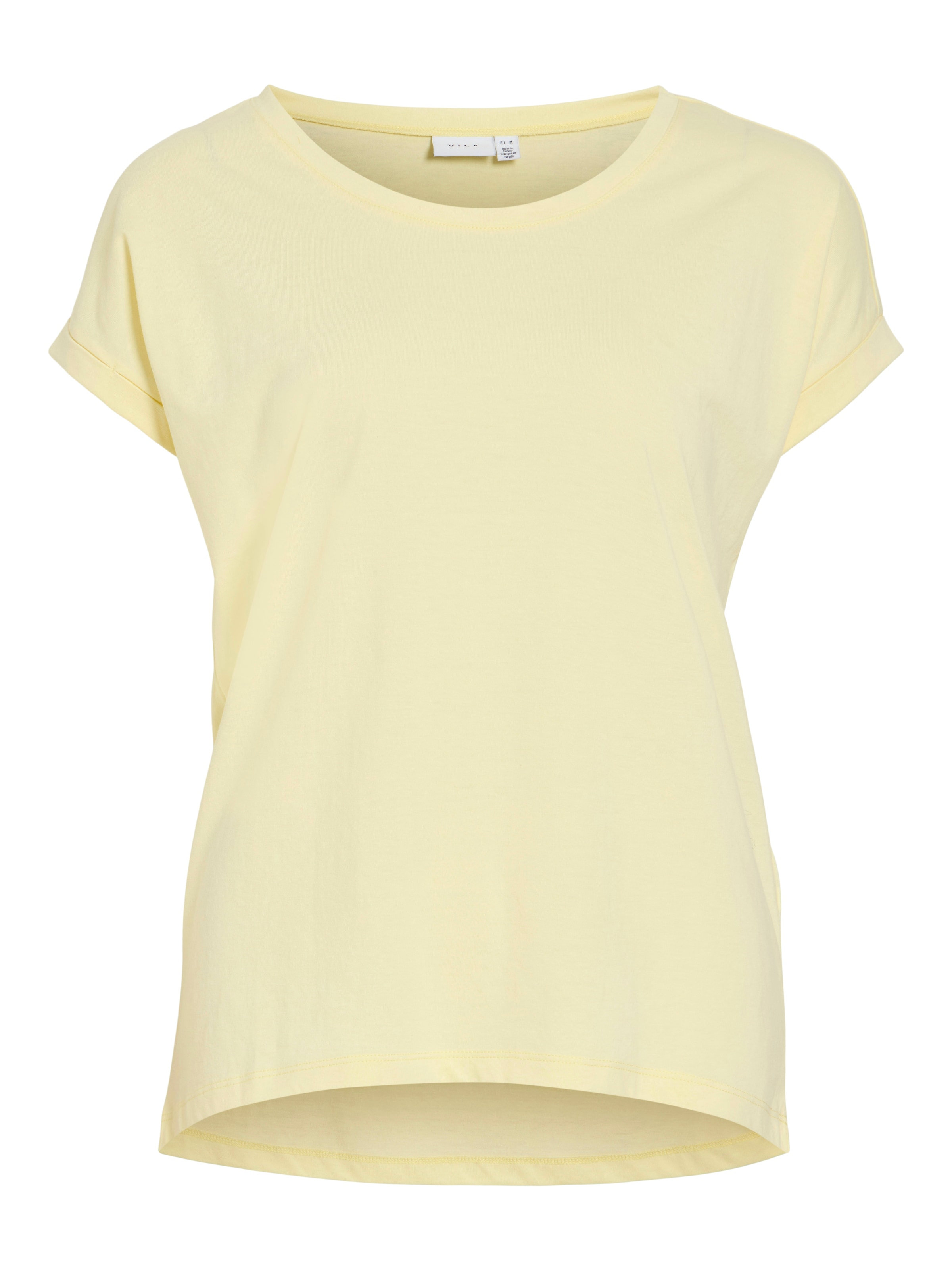 Vila Rundhalsshirt "VIDREAMERS NEW PURE T-SHIRT/SU-NOOS" Basic Damen-T-Shir günstig online kaufen