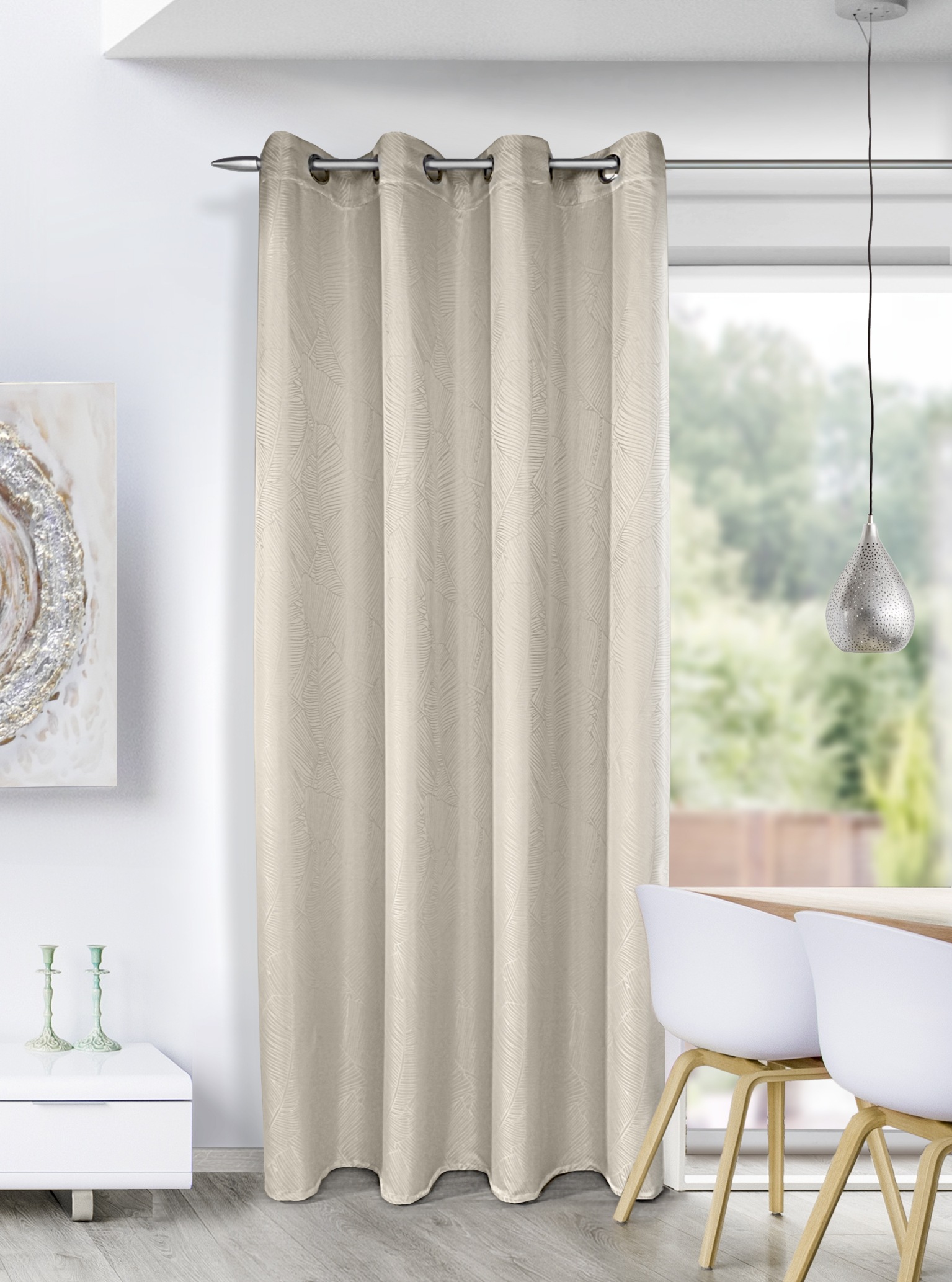 HOMING Vorhang "Basil" Ösen 1 Stk. tlg. Fertigschal günstig online kaufen